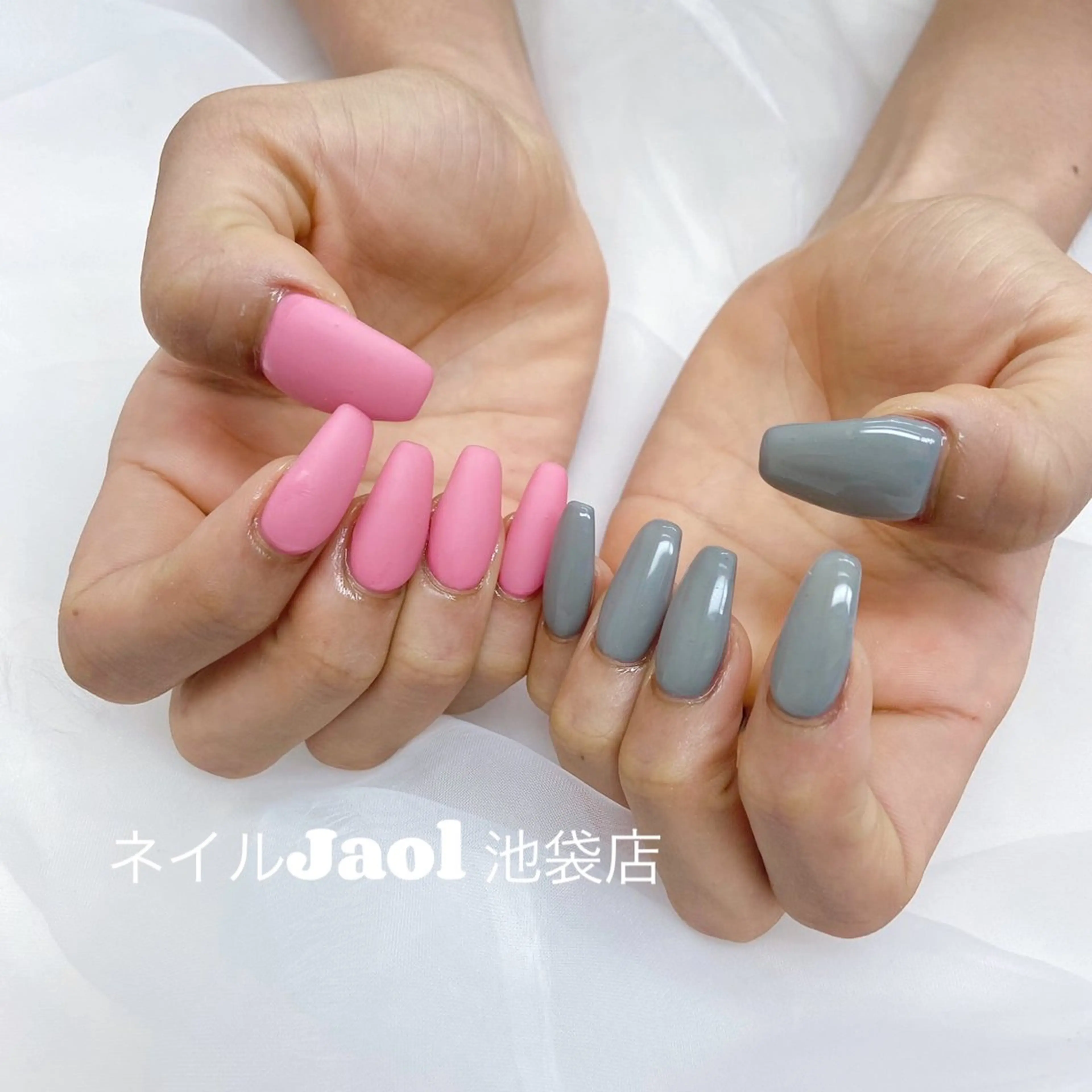 ロング ハンドネイル ネイルJaol 池袋のネイルデザイン