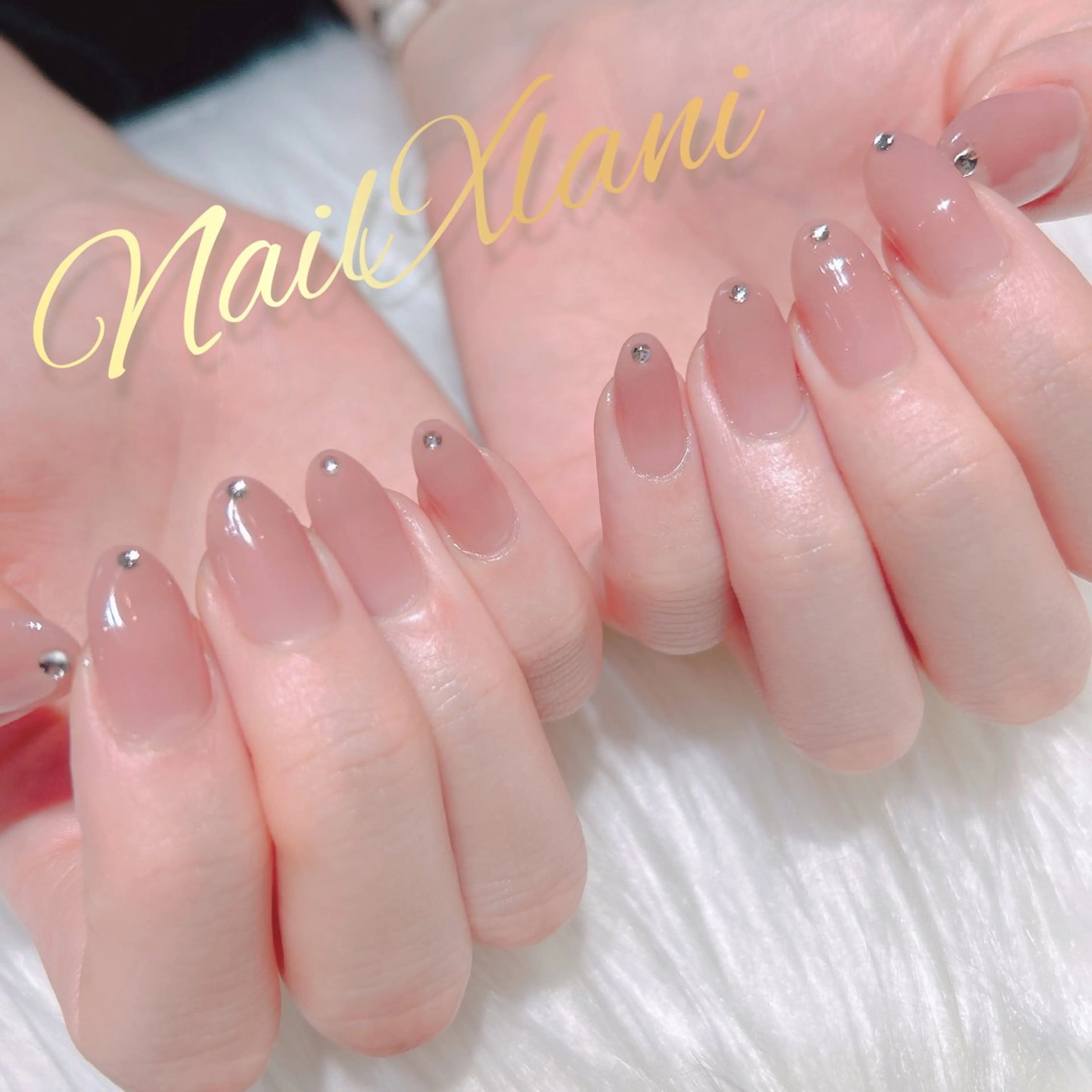 ネイル フットネイル ジェルネイル マグネットネイル パラジェル Nail×Lani 深爪矯正対応◎のネイルデザイン