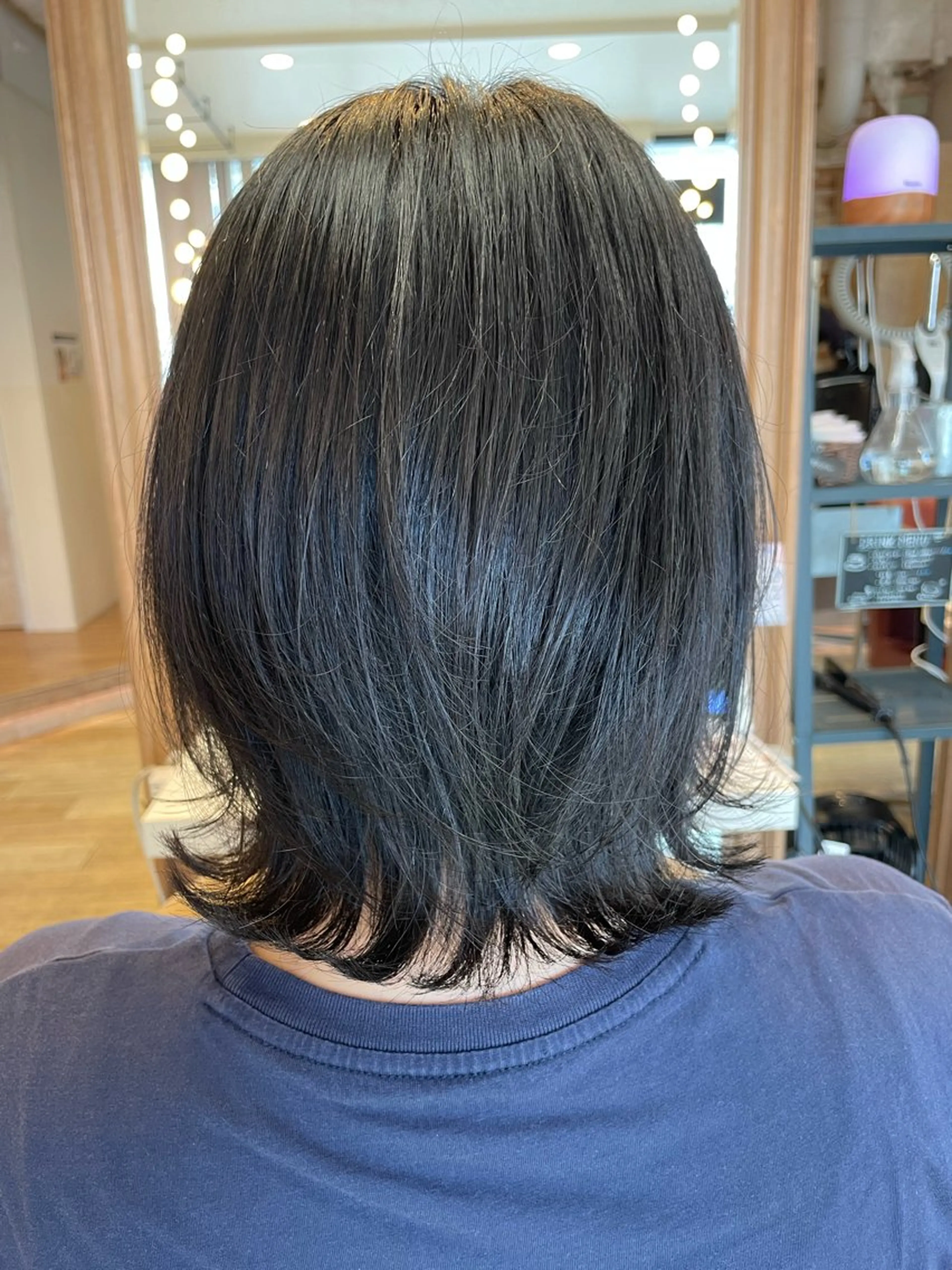 ミディアム ボブ くびれヘア ✨横須賀髪質改善✨️ 加藤 百音のヘアスタイル