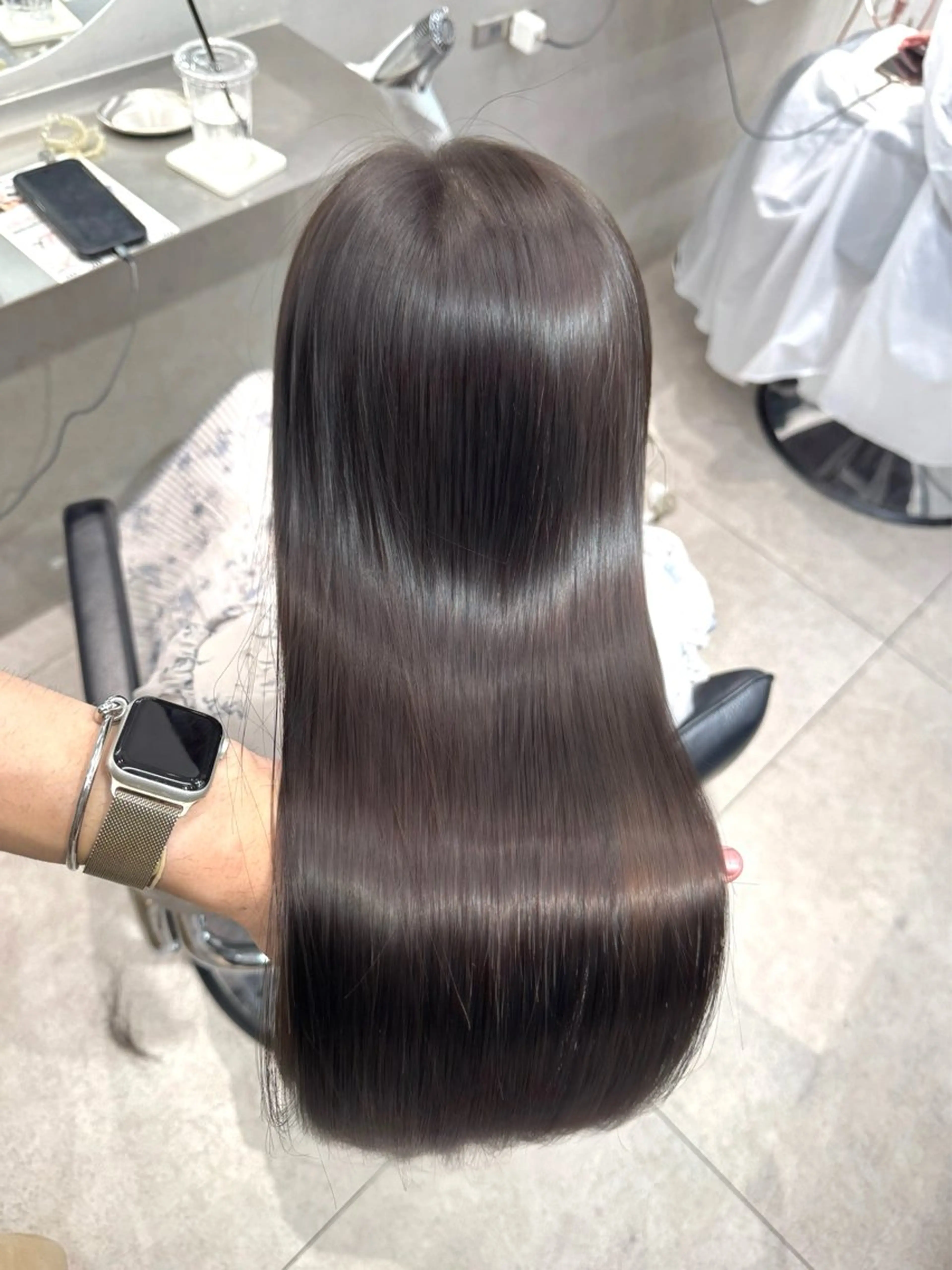 ロング カラー ヘアアレンジ カット ヘアカラー 縮毛矯正 トリートメント 韓国レイヤーカット/ 髪質改善/郷家拓斗のヘアスタイル