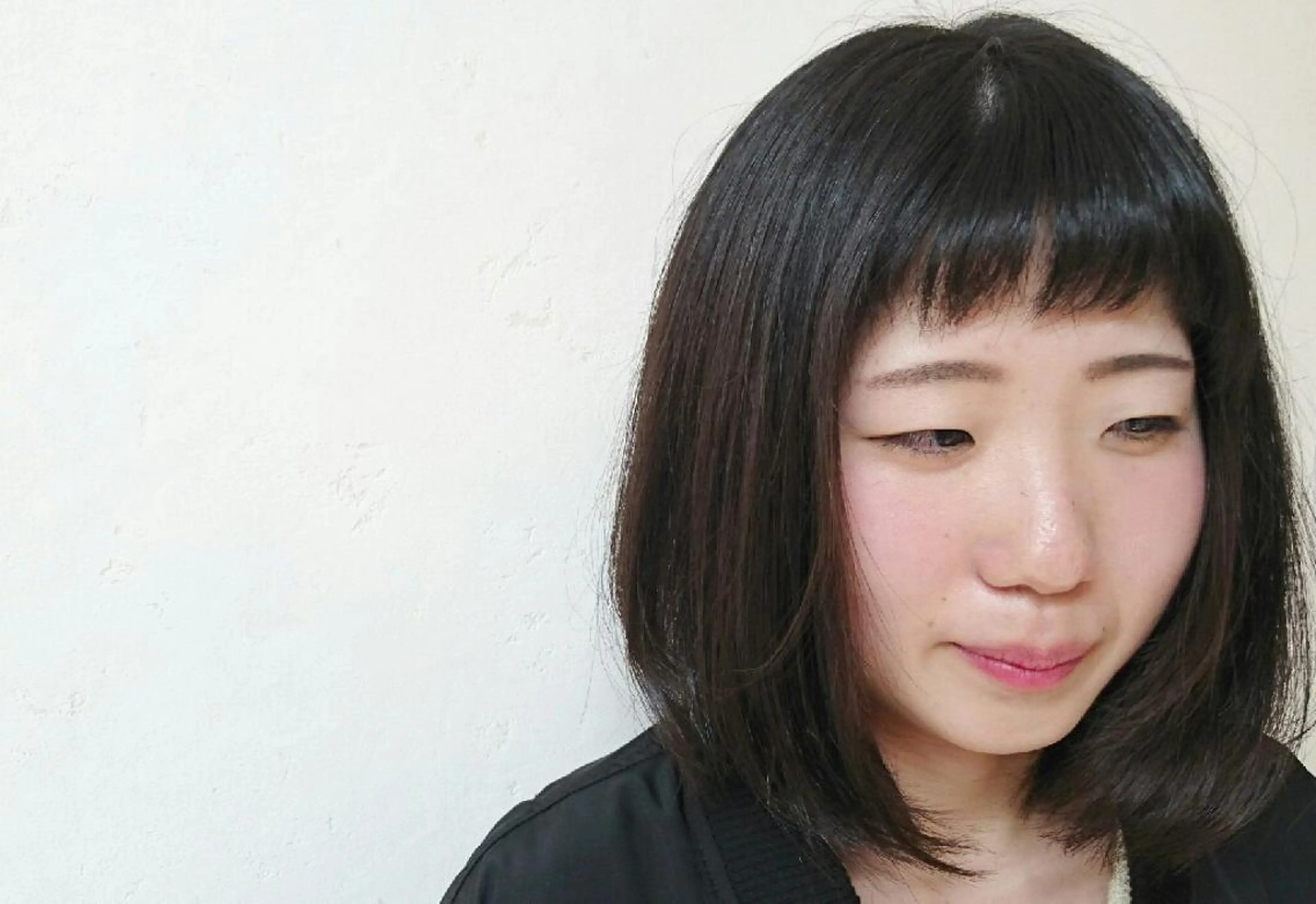 ショート オン眉 透明感ハイライト◎ 伊藤夏海のヘアスタイル