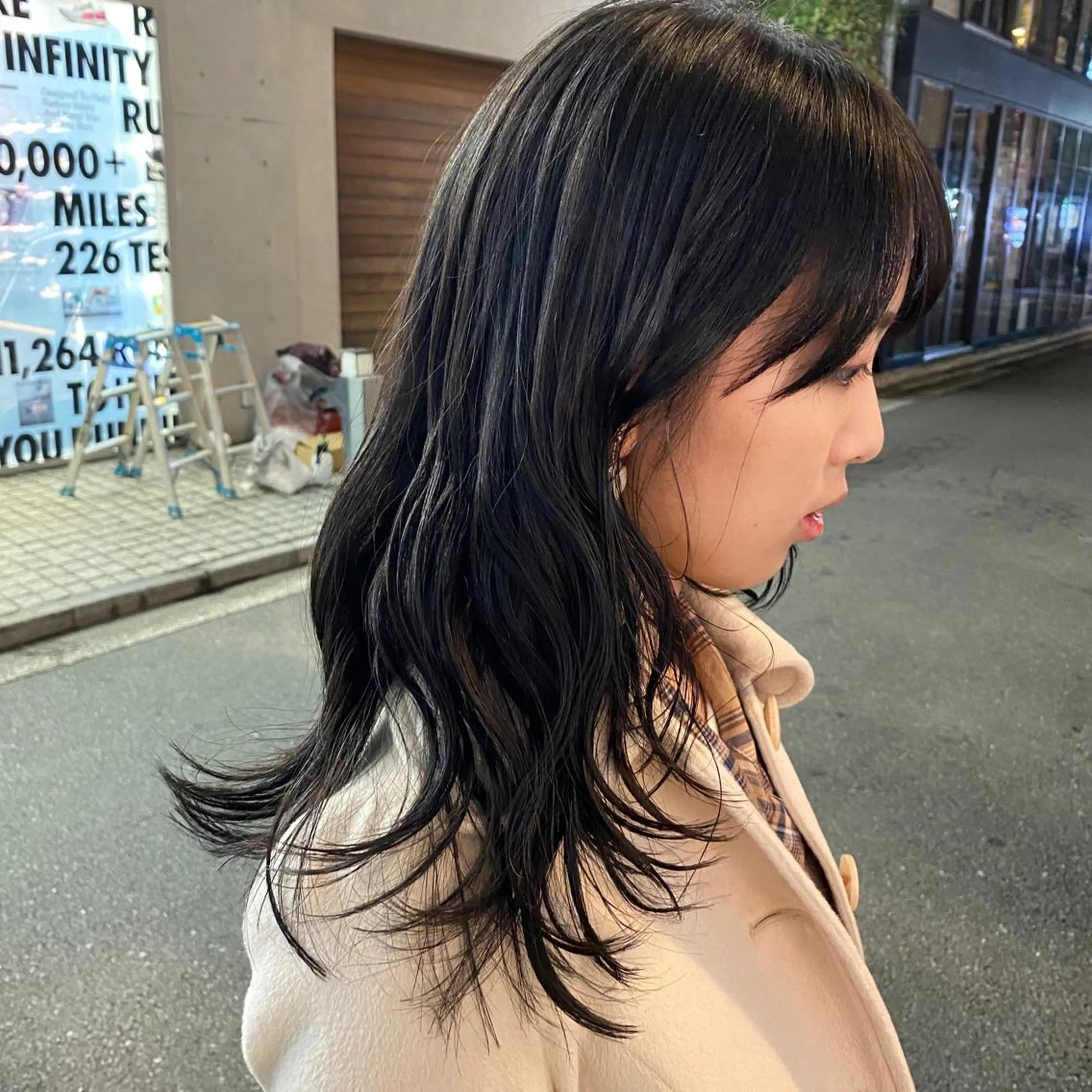 セミロング カラー かりん 🤍のヘアスタイル