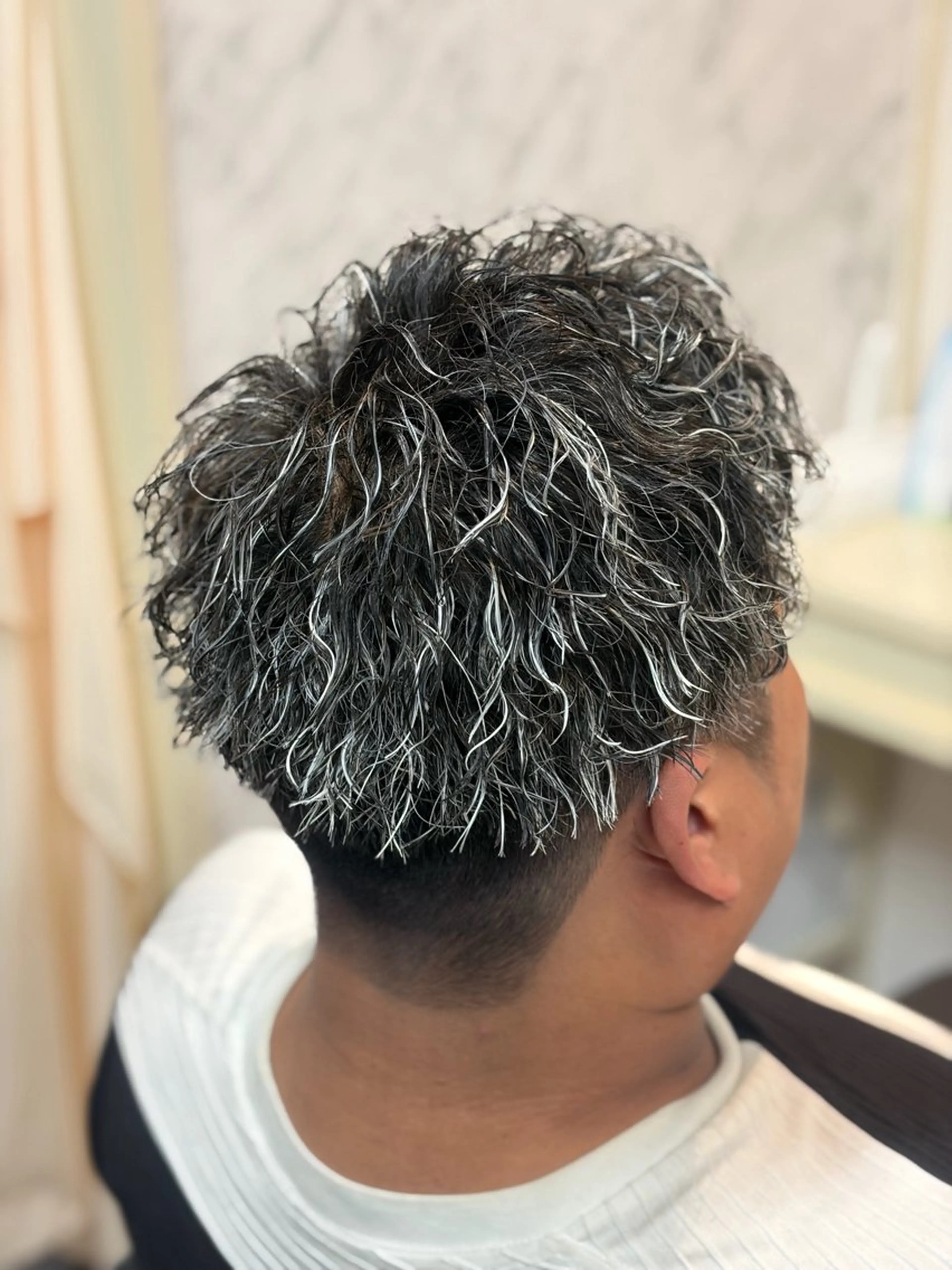 パーマ メンズ カット ヘアカラー パーマ メンズ特化/パーマ/ フェードWATARUのヘアスタイル