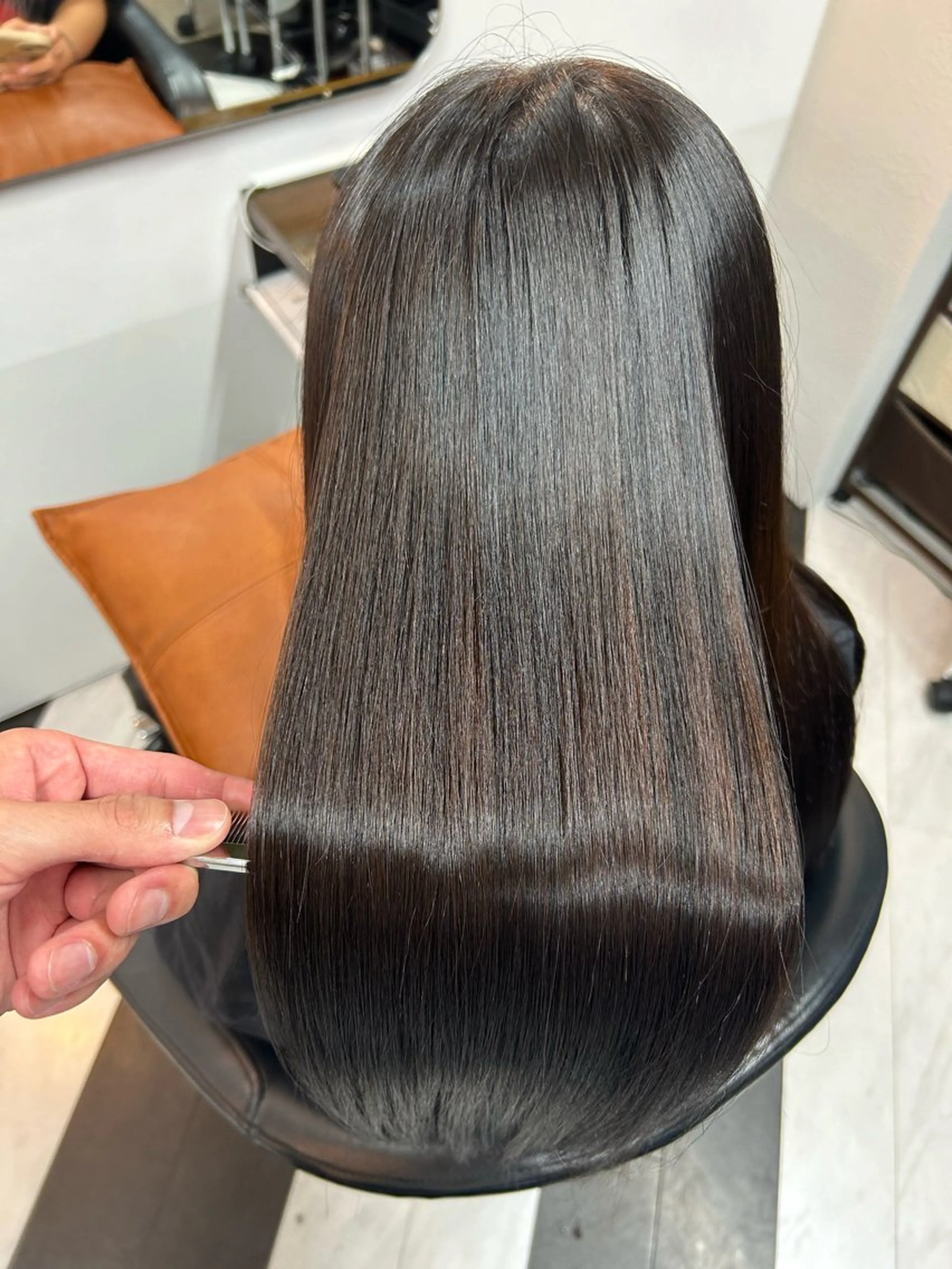 ロング カット トリートメント 圧倒的髪質改善 ✂︎飯島悠介のヘアスタイル