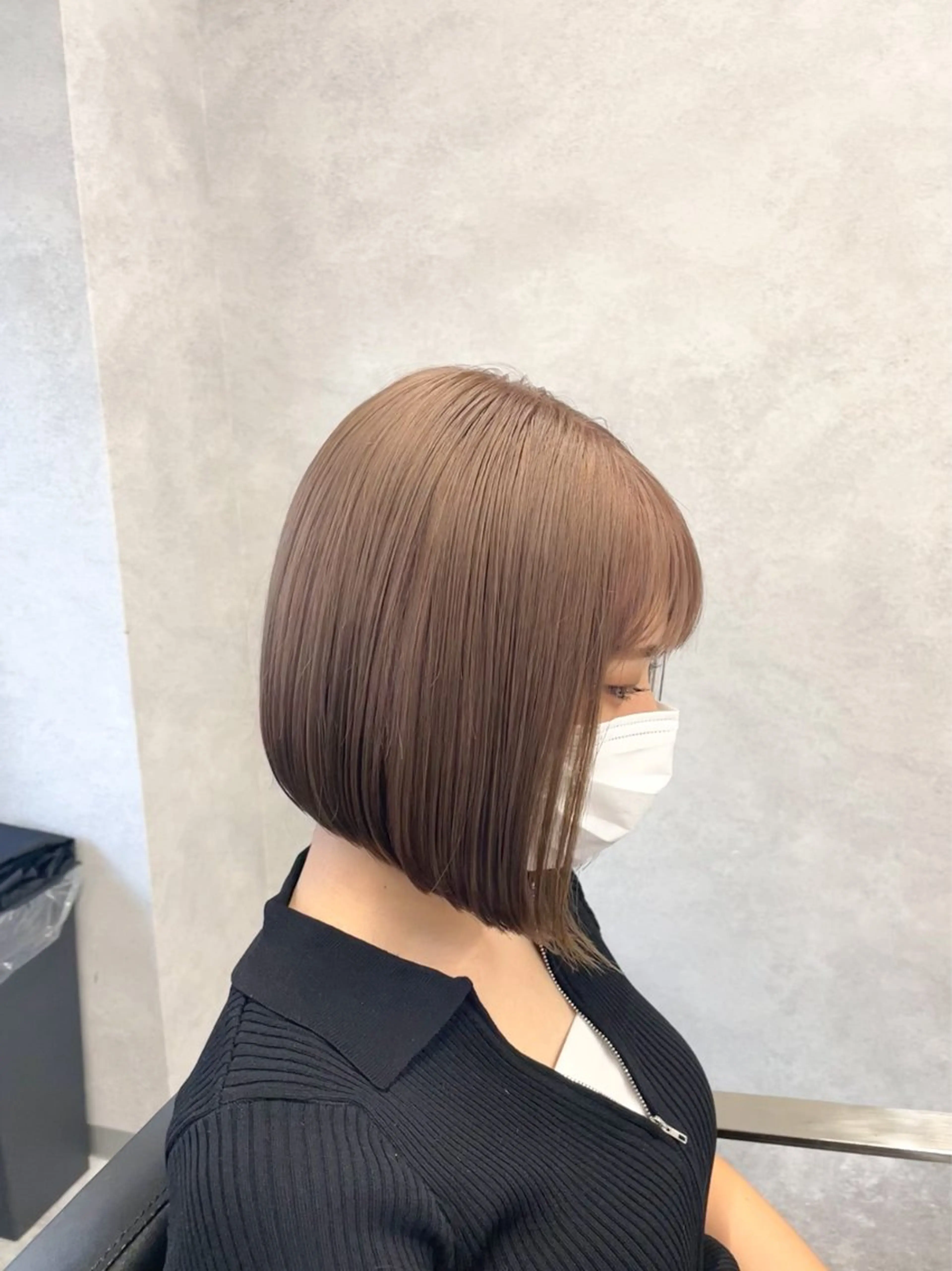 ショート カラー ハイトーンカラー 大人スタイル 太田のヘアスタイル