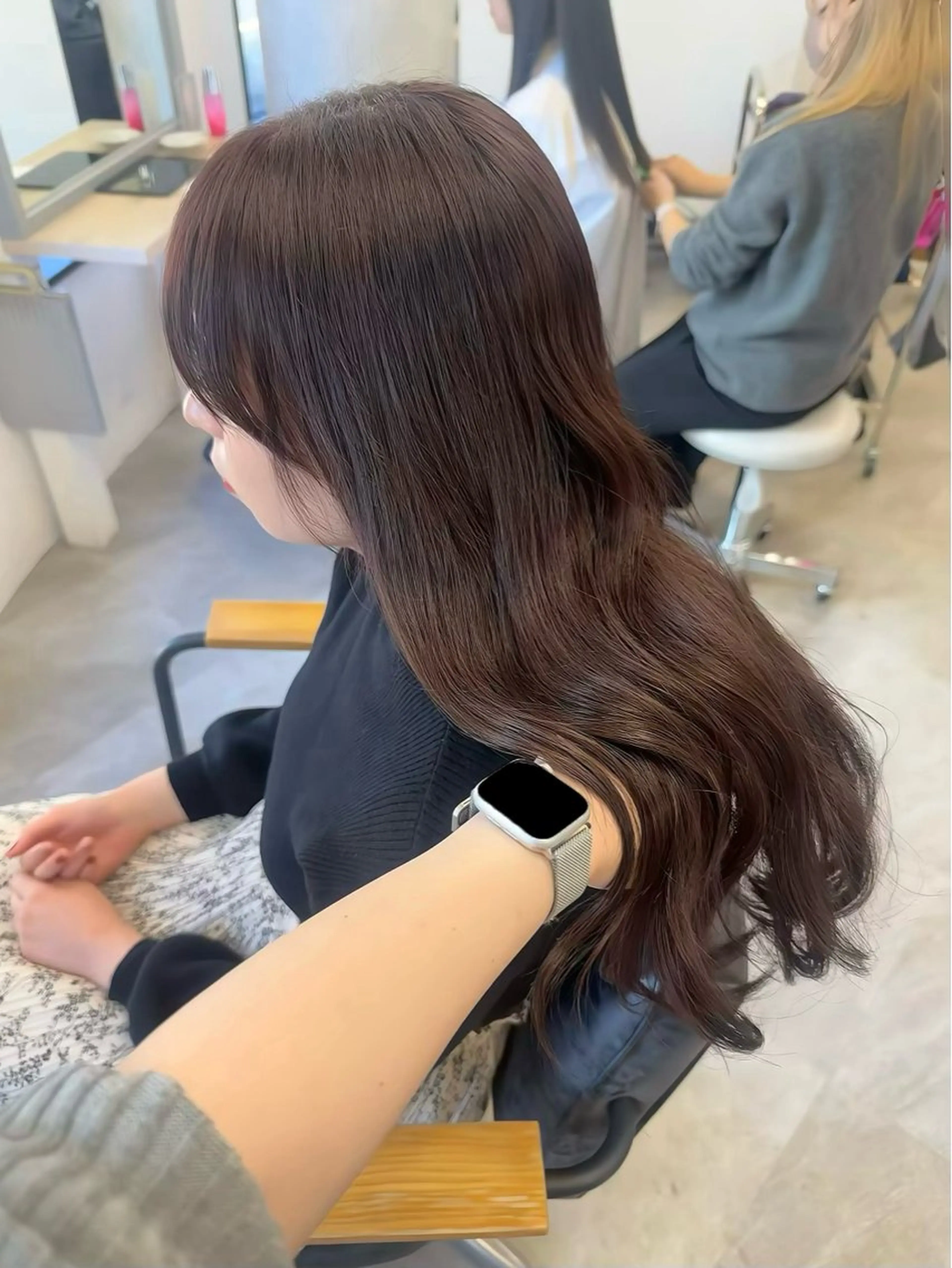 カラー ヘアアレンジ ヘアカラー トリートメント Himawari♡ 柔らかいカラーのヘアスタイル