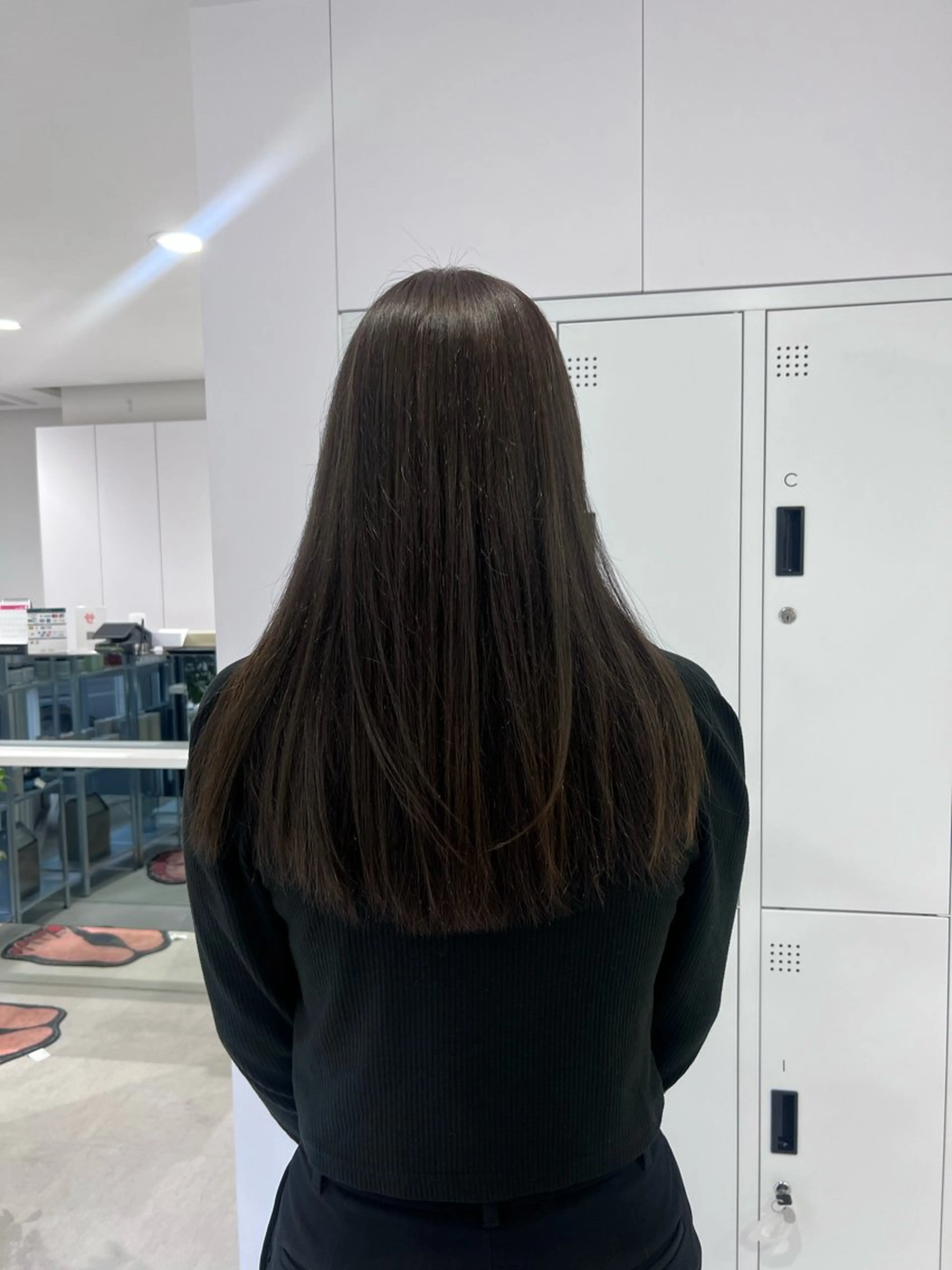 ロング カラー ヘアカラー トリートメント ヘッドスパ ヘアセット 🖤:抜け感×大人 スタイル/Aoiのヘアスタイル