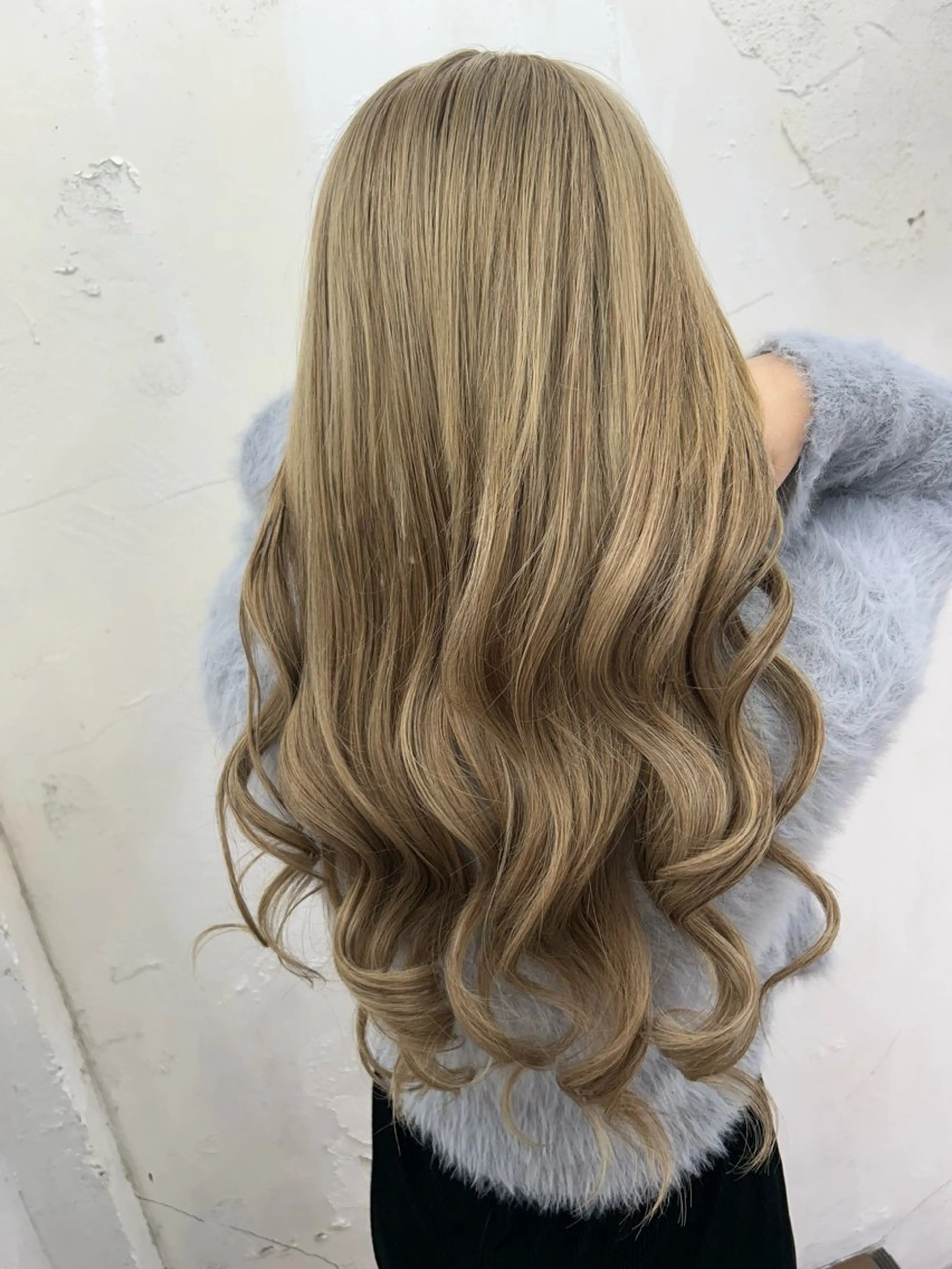 ロング カラー シールエクステ バレイヤージュ ハイライトカラー ボブ エクステ カット エクステ レイヤー/エクステ alpha下妻のヘアスタイル