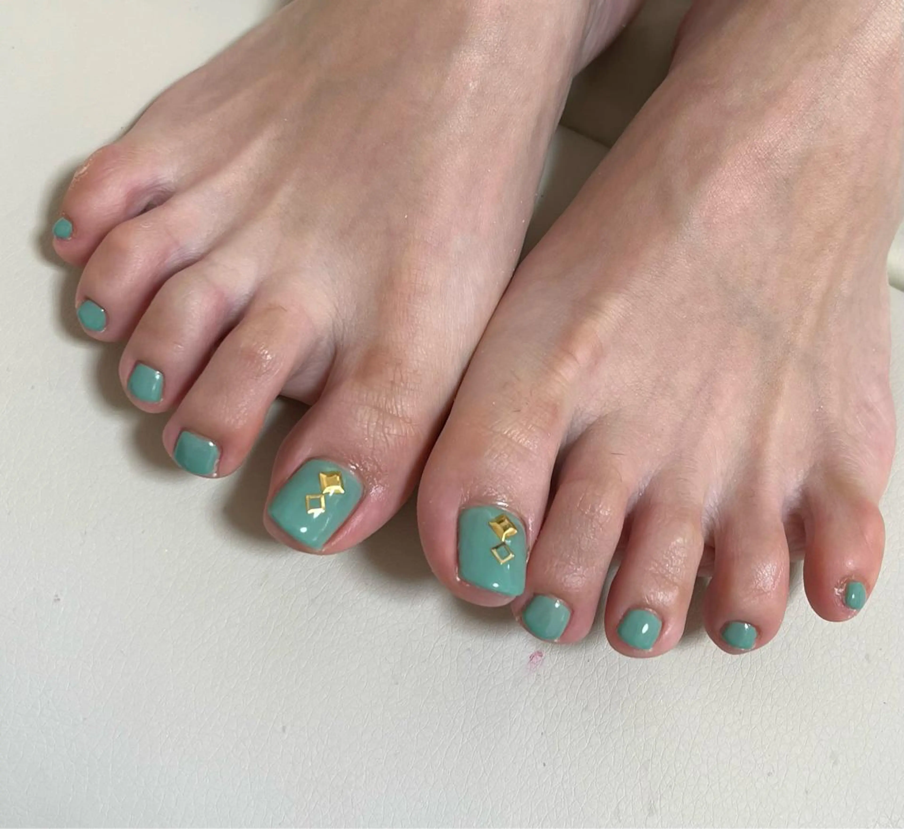 ネイル フットネイル シンプルネイル nail M&Tのネイルデザイン