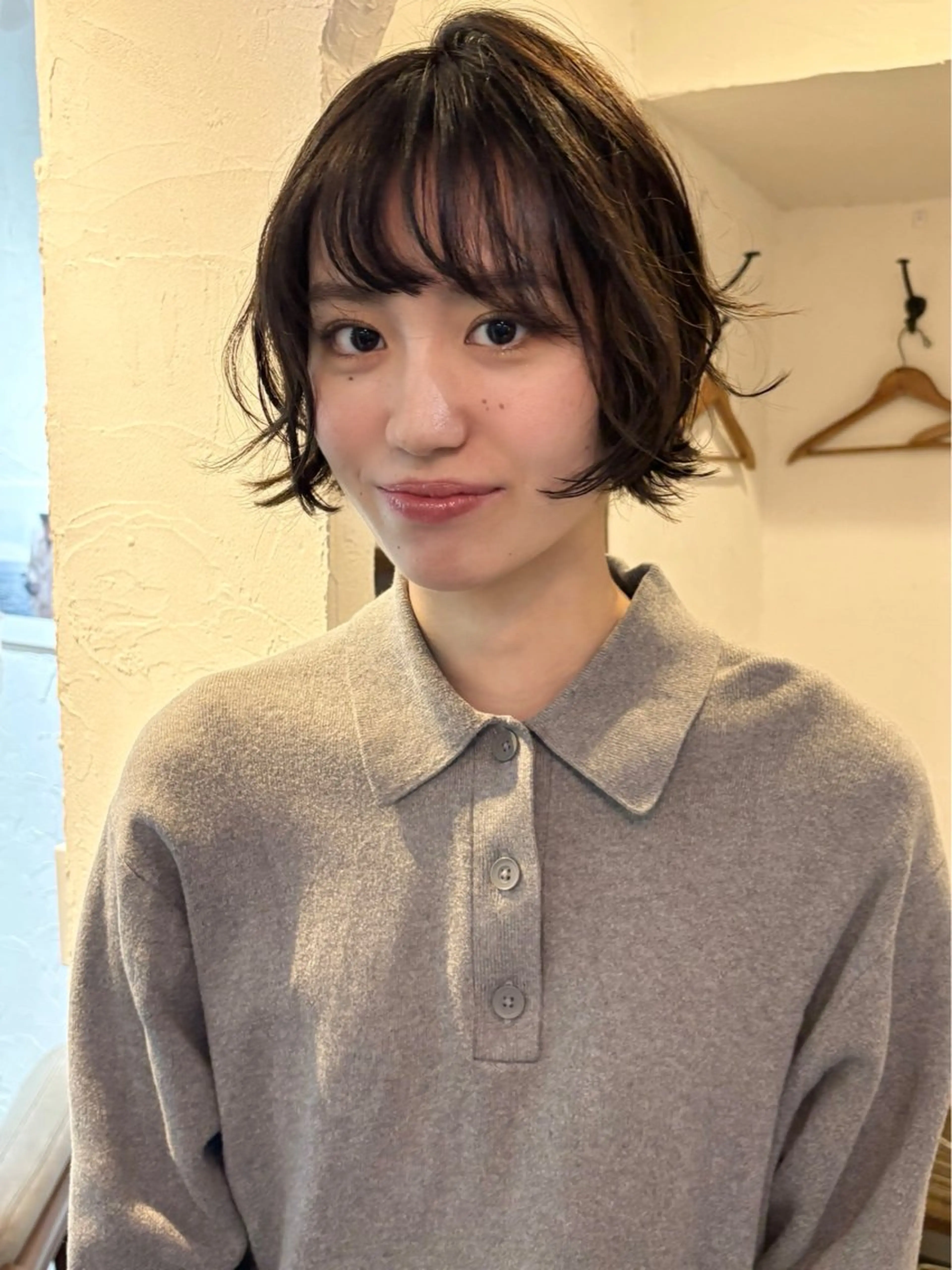 ショート ヘアカラー Miyazaki Minoriのヘアスタイル