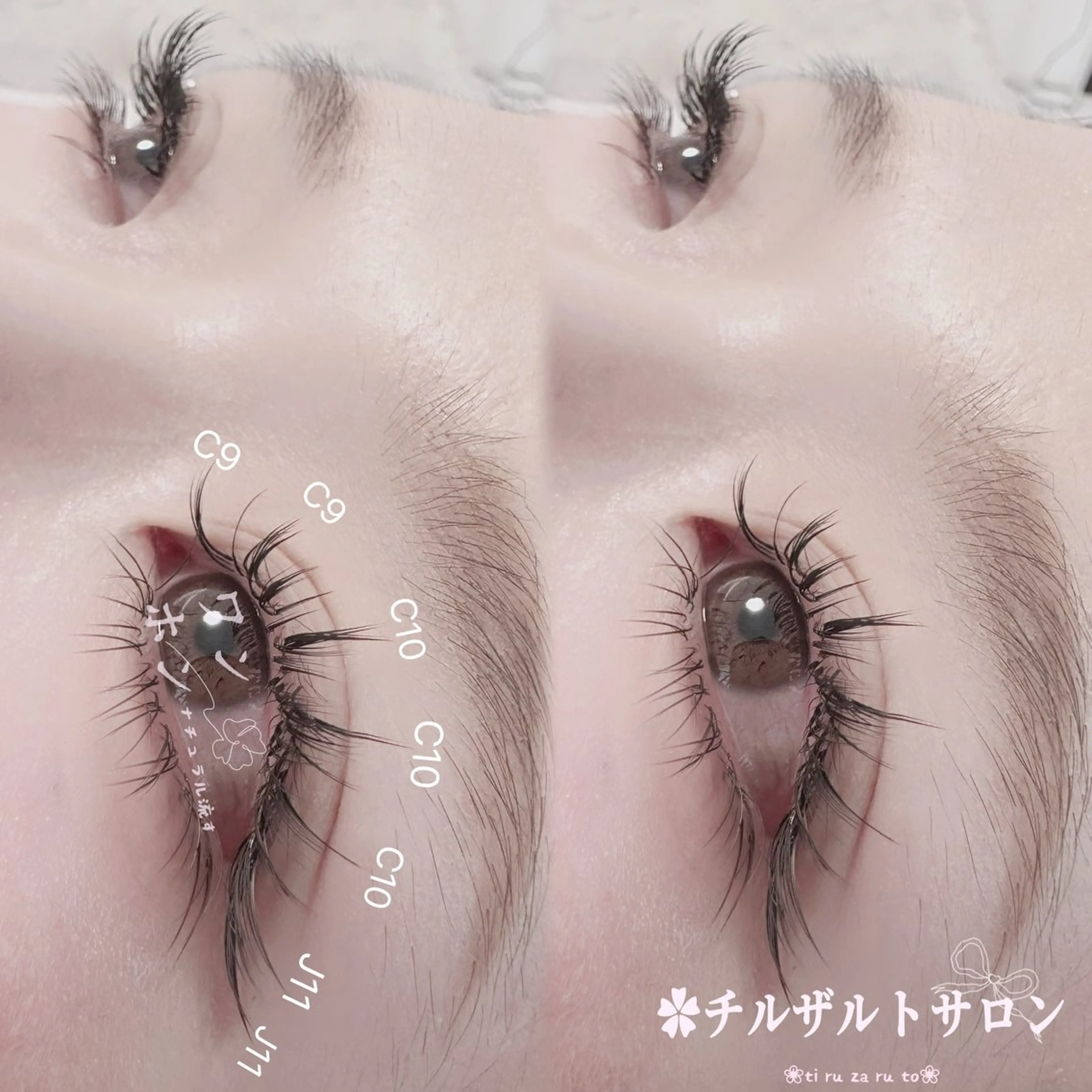 マツエク・マツパ フラットラッシュ ボリュームラッシュ ワンホンマツエク マツエク パリエク 専門💋レナのマツエク・マツパデザイン