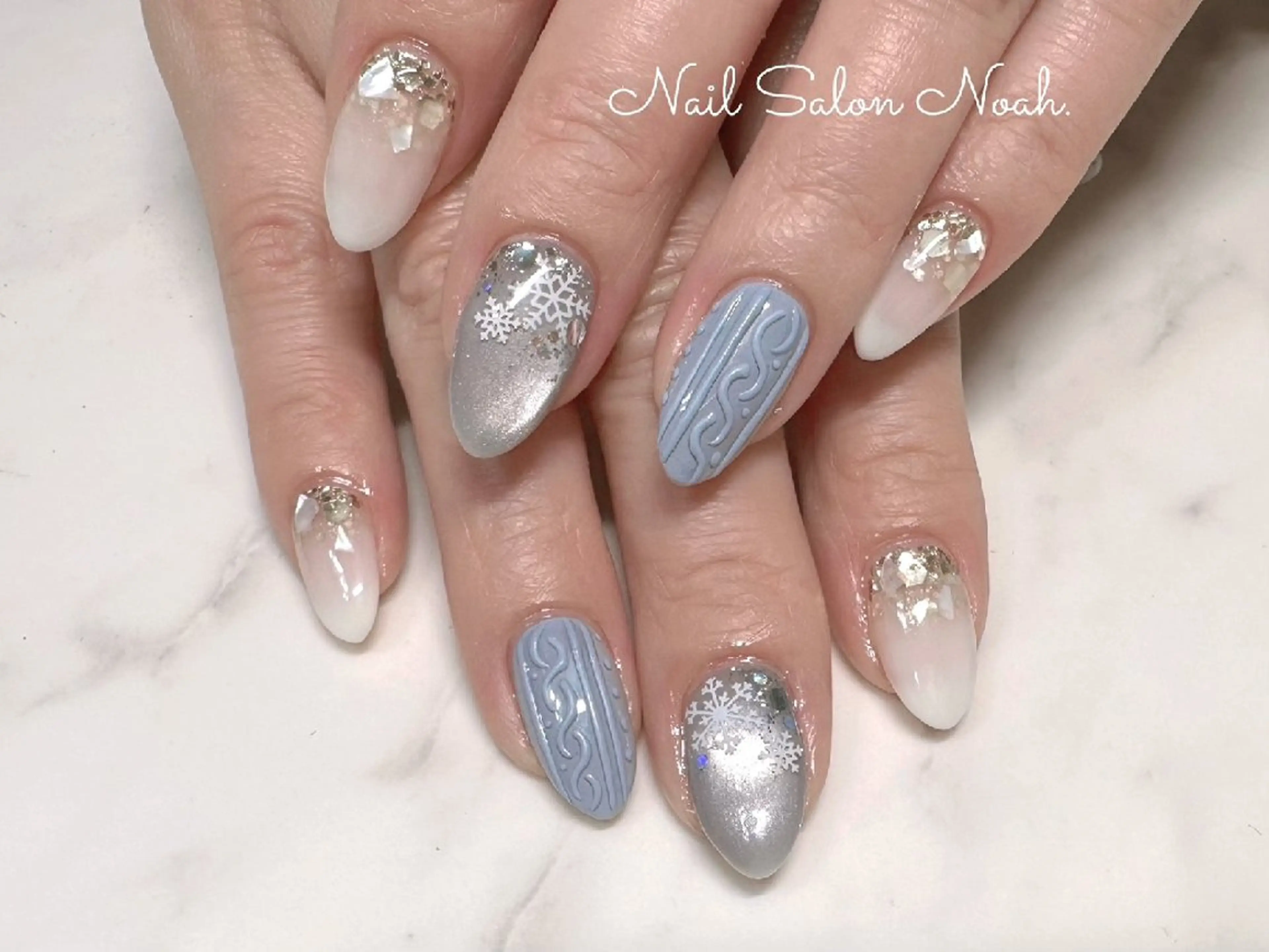 ネイル 持ち込み ハンドネイル Nail Salon Noah.のネイルデザイン