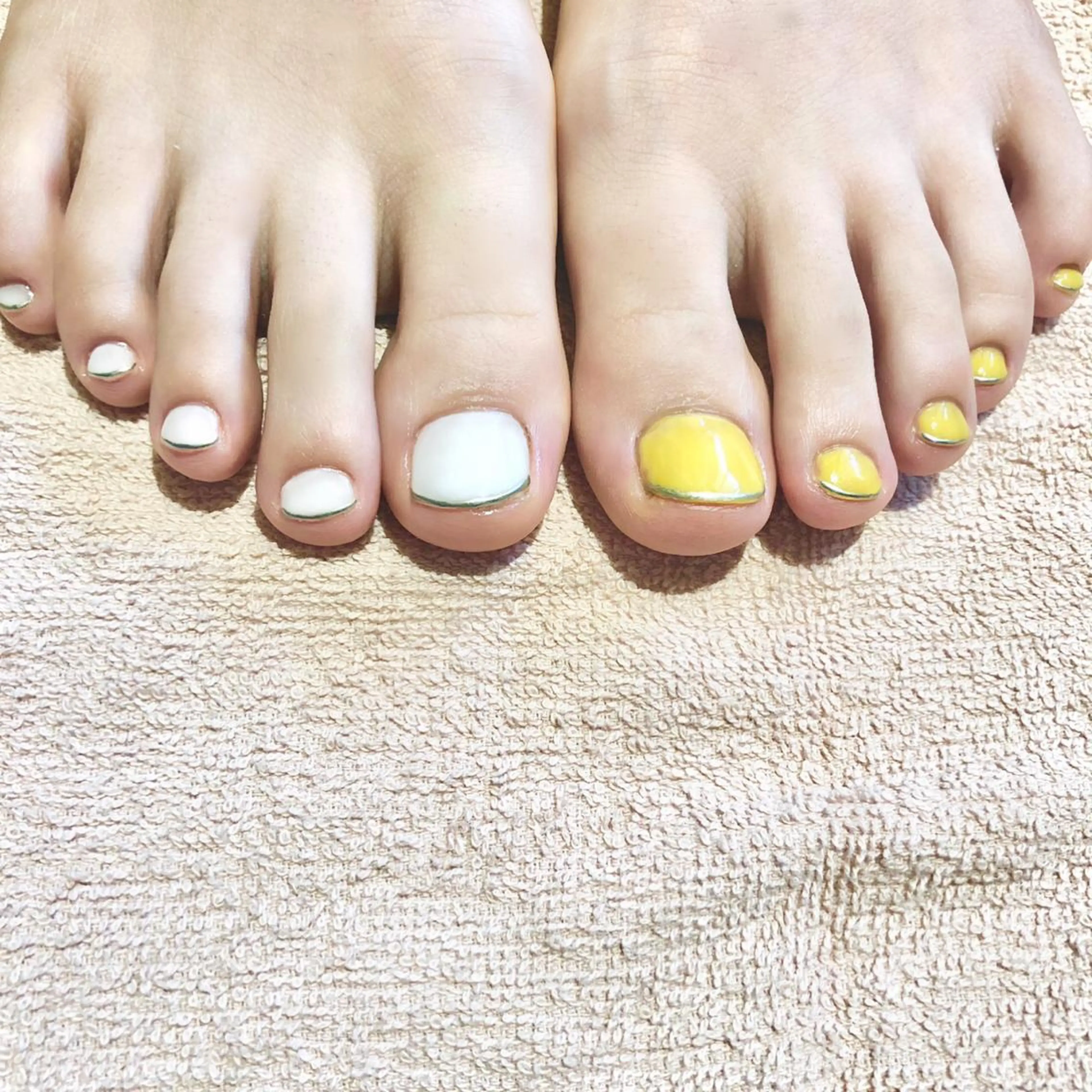 ネイル フットネイル フレンチネイル TRAM-nail moriizumiのネイルデザイン