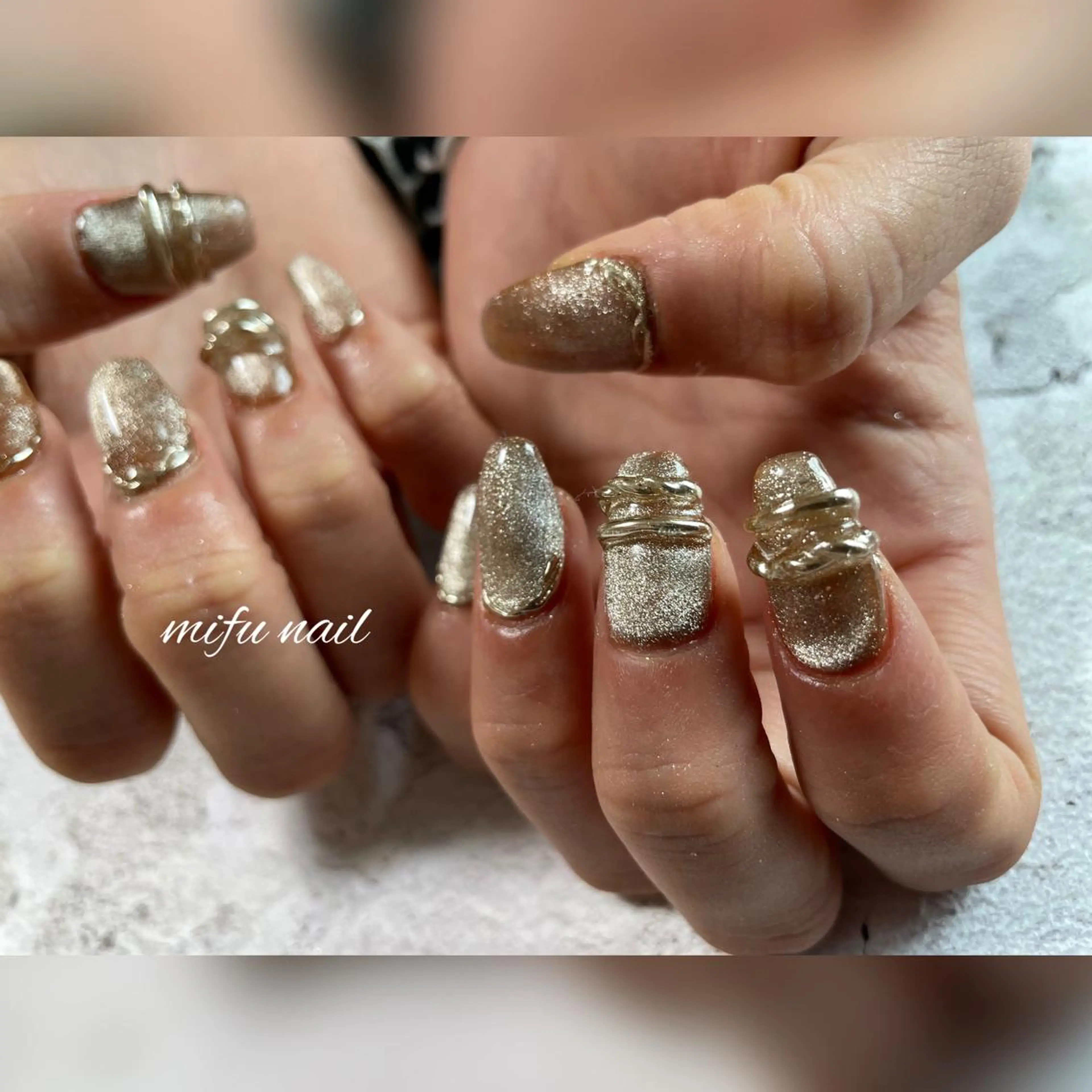 オフありジェルデザインコース（サンプル内から選ぶ）の写真