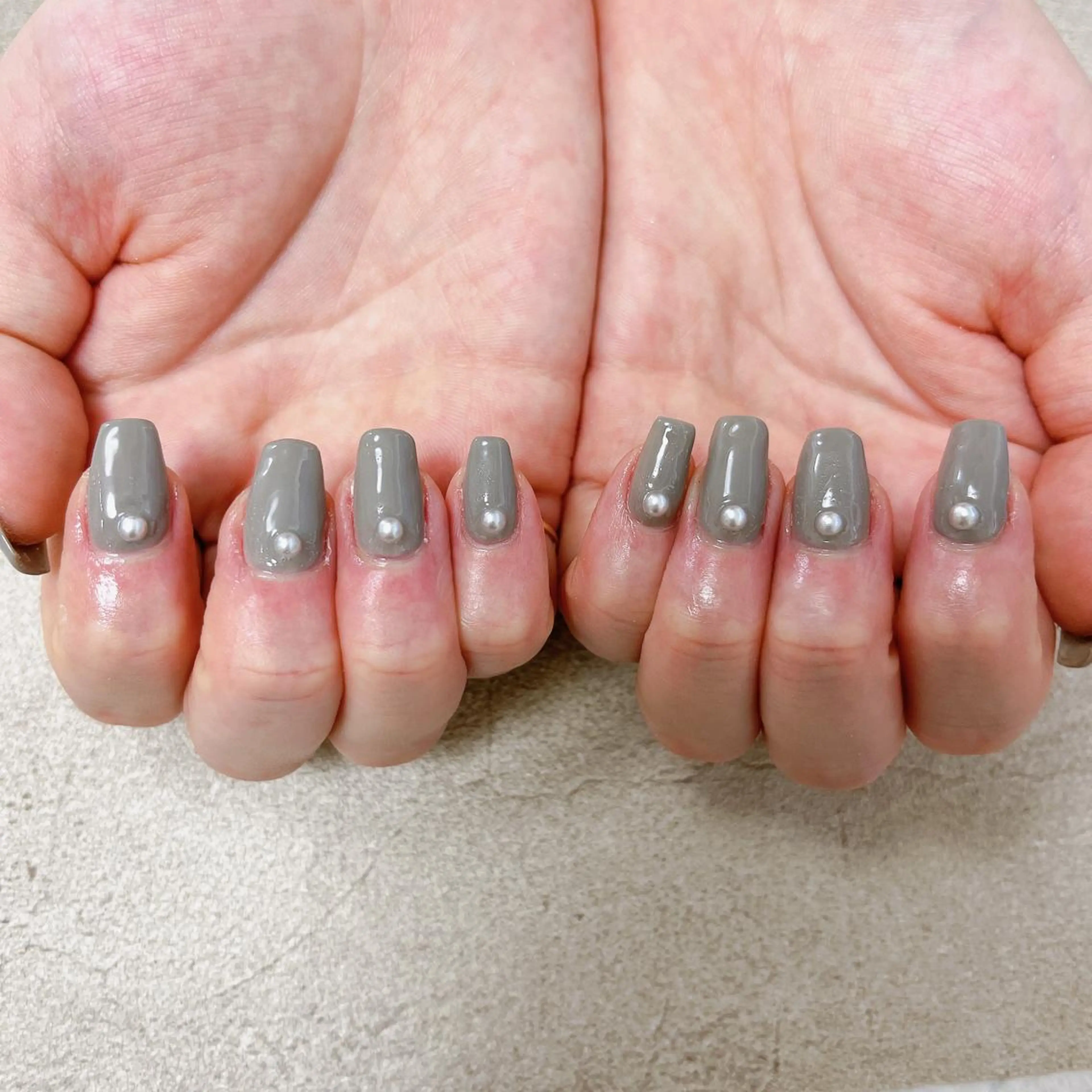 ネイル オーロラネイル フラワーネイル フットネイル フレンチネイル ジェルネイル mogunail &blowのネイルデザイン