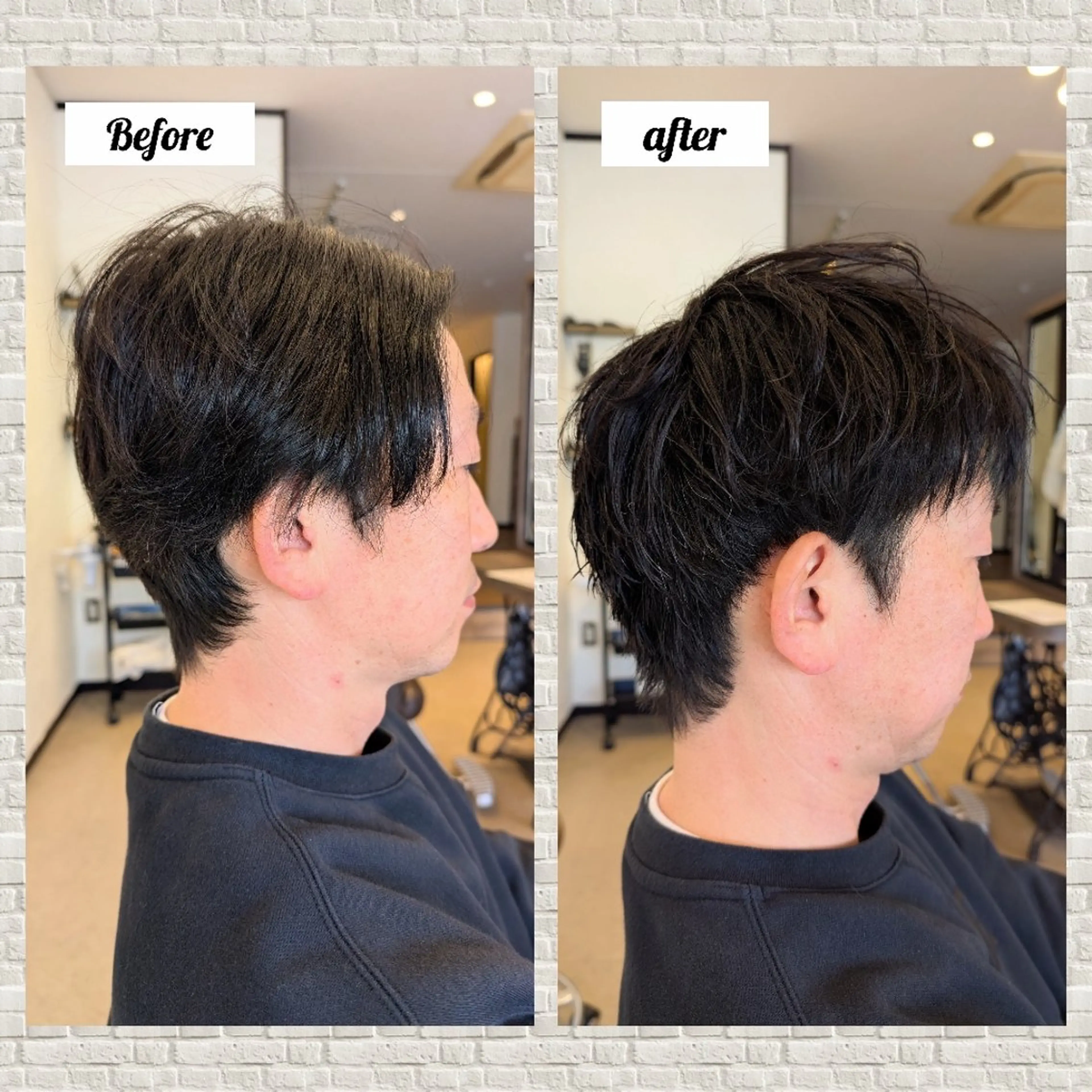 メンズ カット 吉田 彩のヘアスタイル