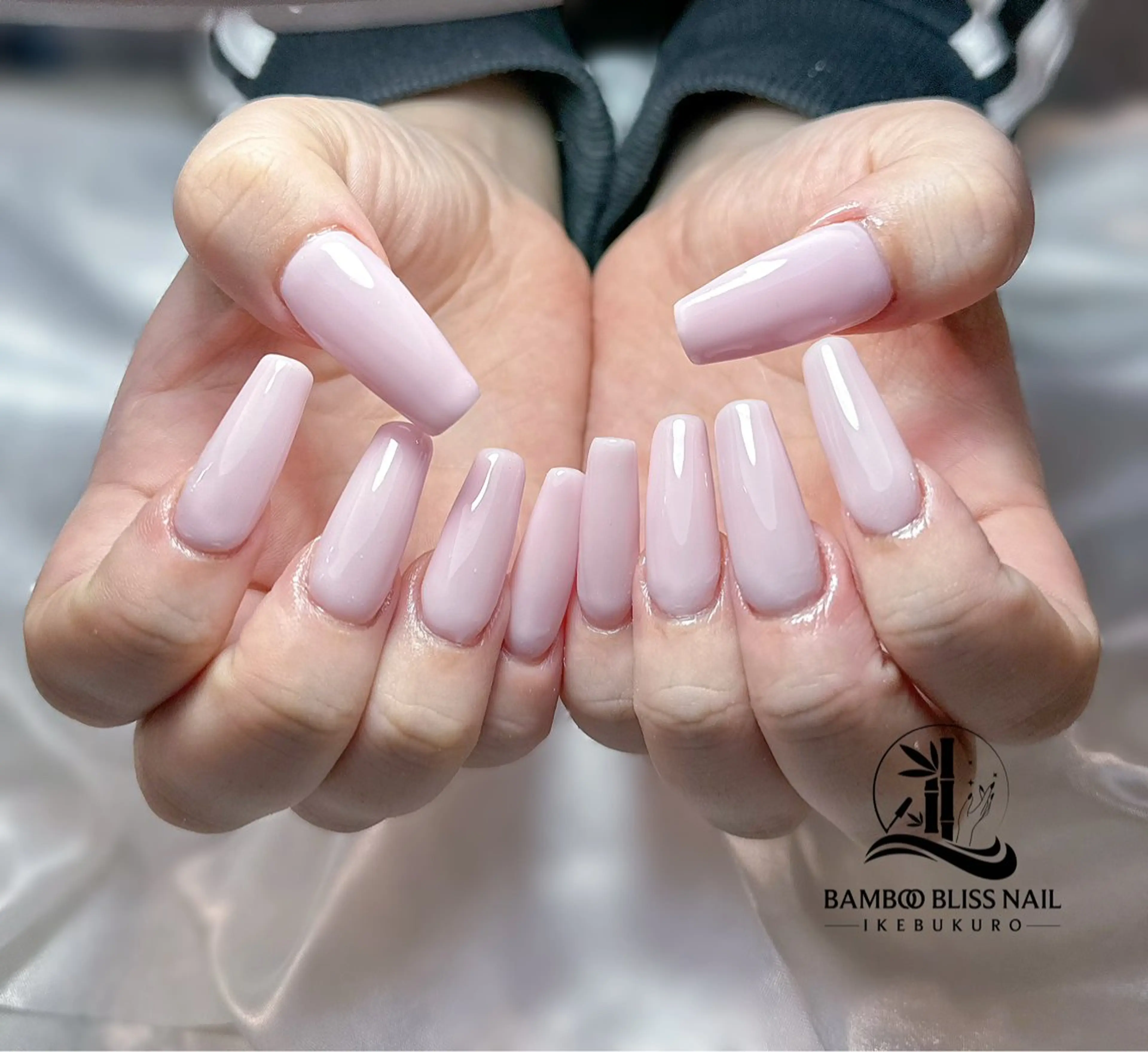 ネイル ワンカラーネイル BAMBOO BLISS 西店のネイルデザイン