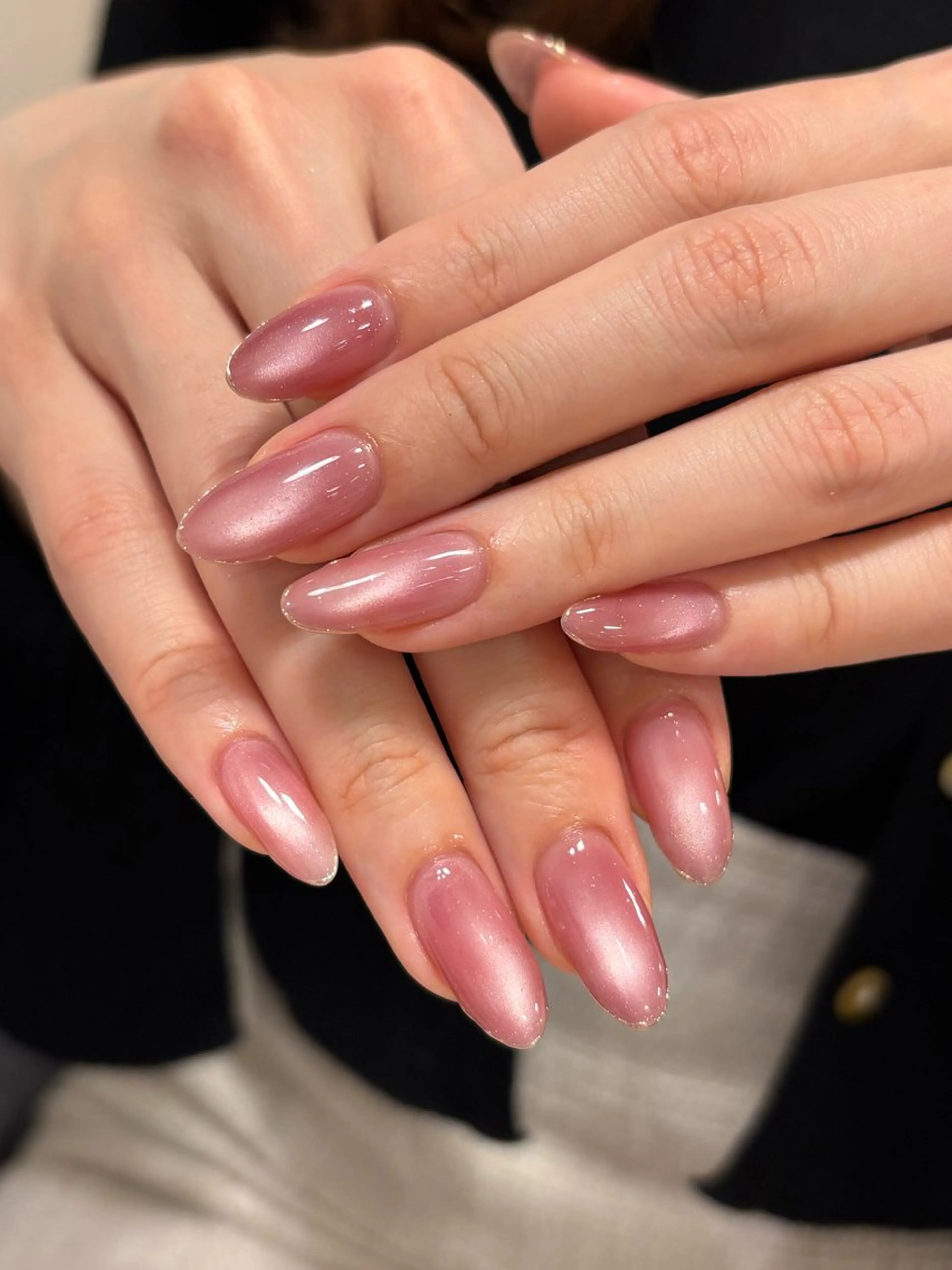 ネイル ジェルネイル マグネットネイル ミラーネイル TRU Hinaのネイルデザイン