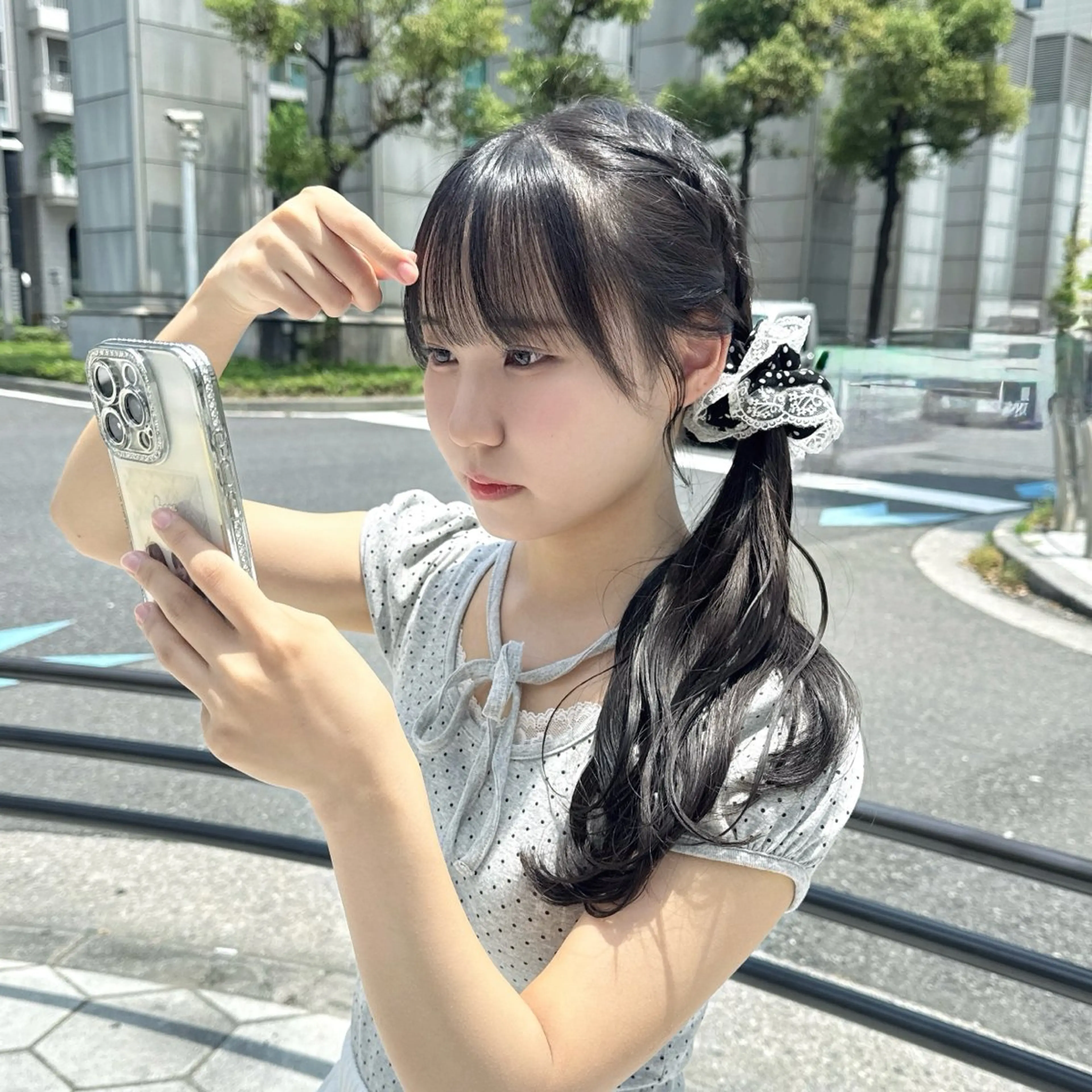 ロング ヘアセット 海音 心斎橋美容室のヘアスタイル