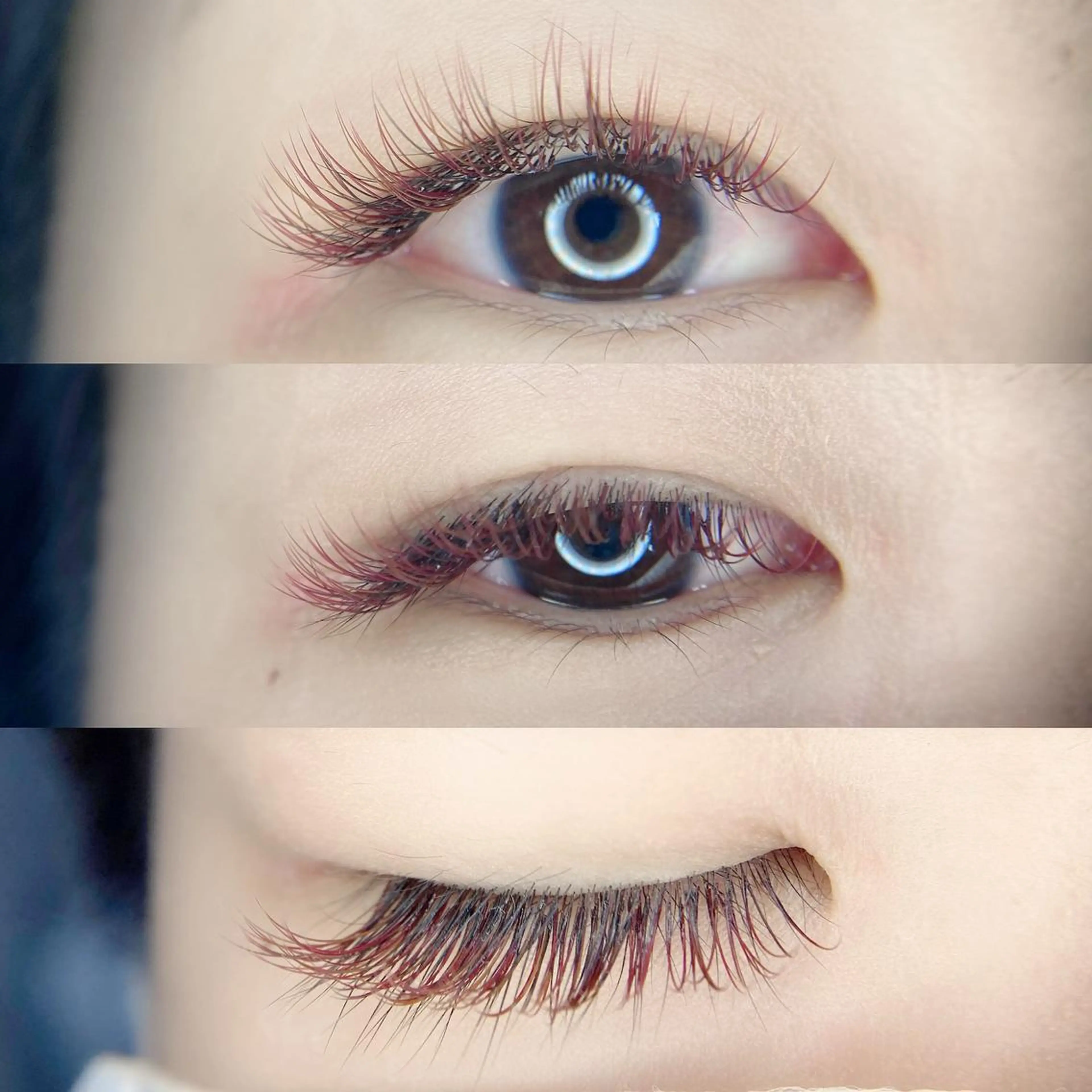 マツエク・マツパ カラーマツエク 目尻長め ｉｃｈｉ ...のマツエク・マツパデザイン