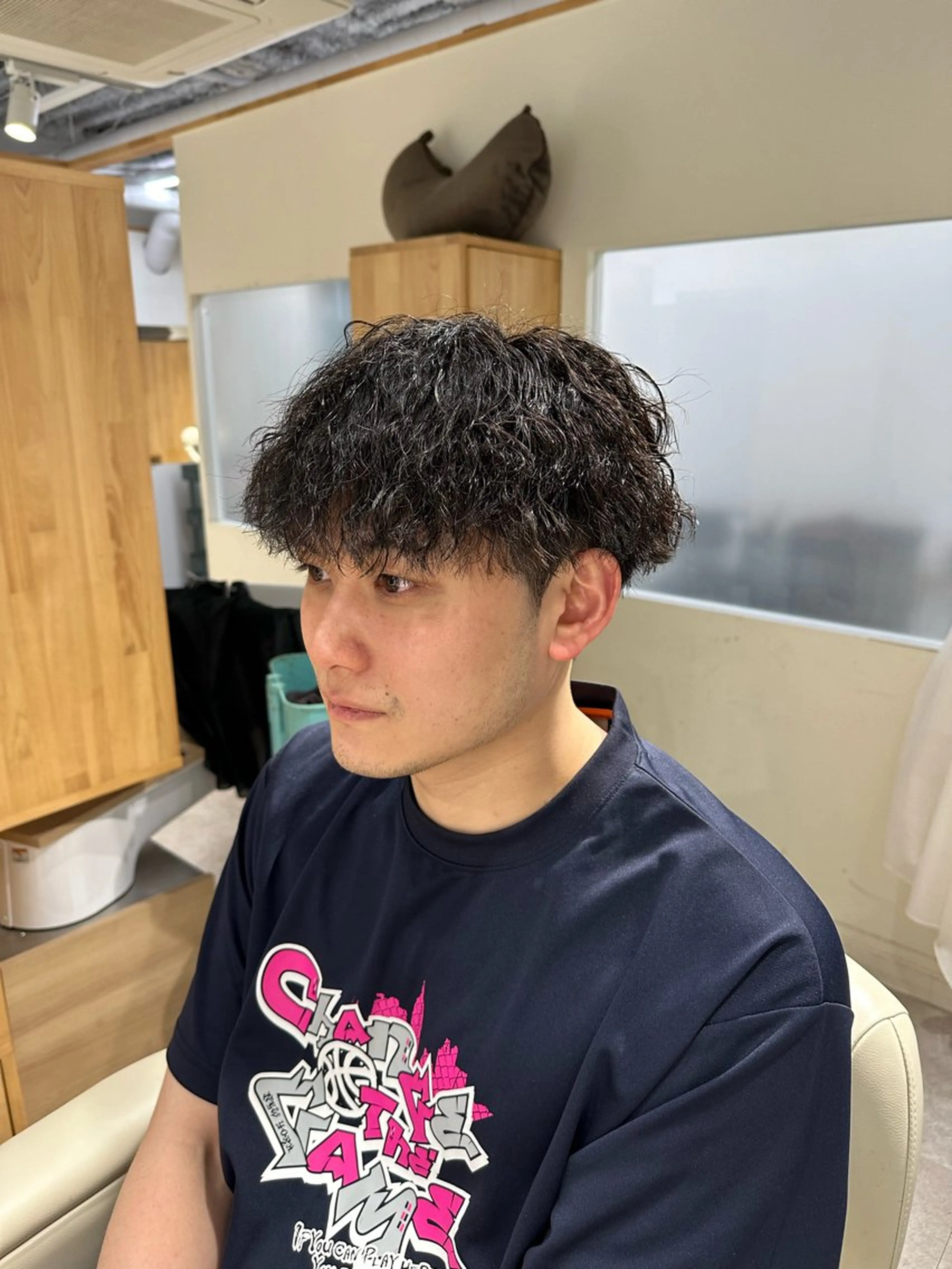 メンズ カット パーマ 髪質改善＆メンズ パーマ ひぐちのヘアスタイル