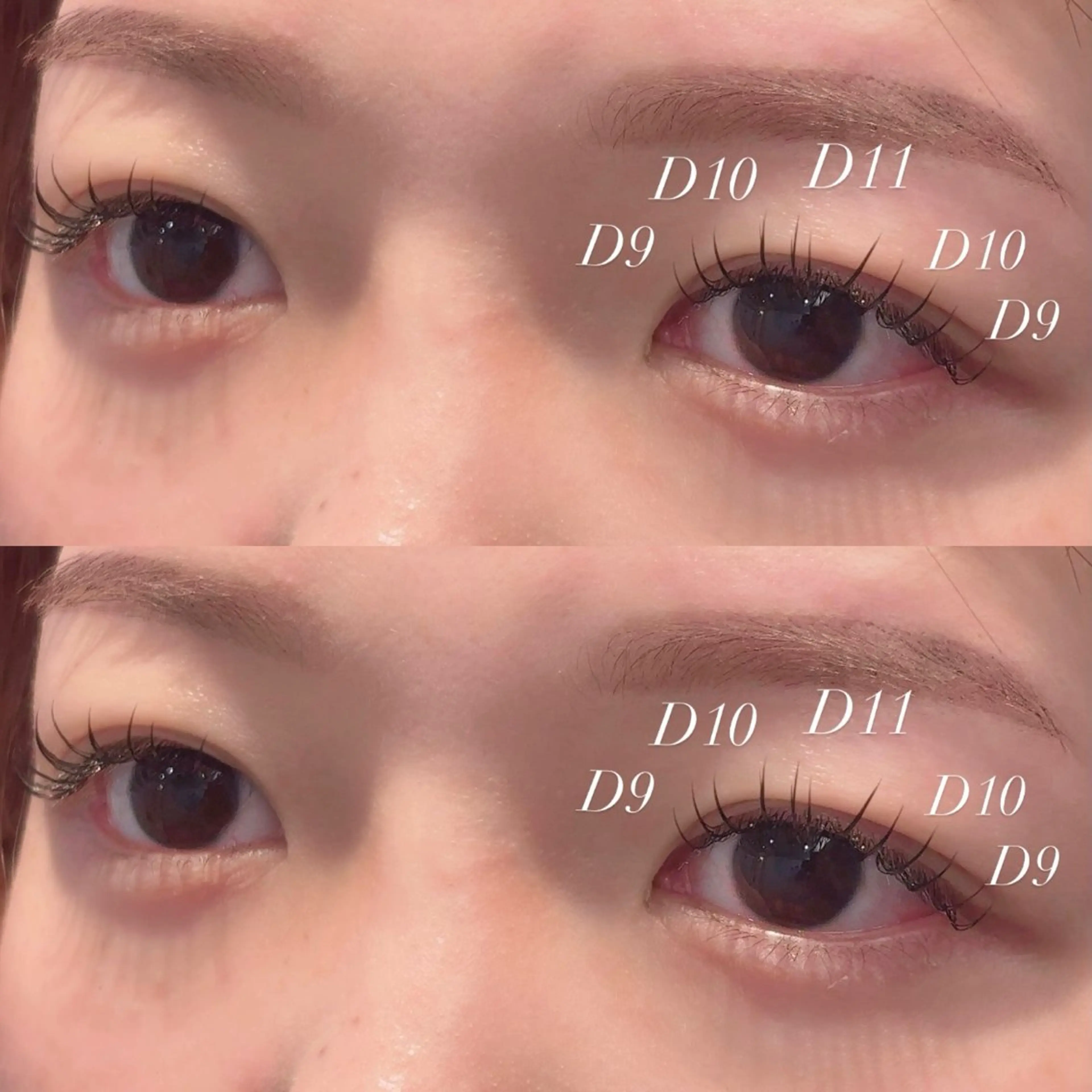 マツエク・マツパ キュート マツエク 永山 千尋のマツエク・マツパデザイン