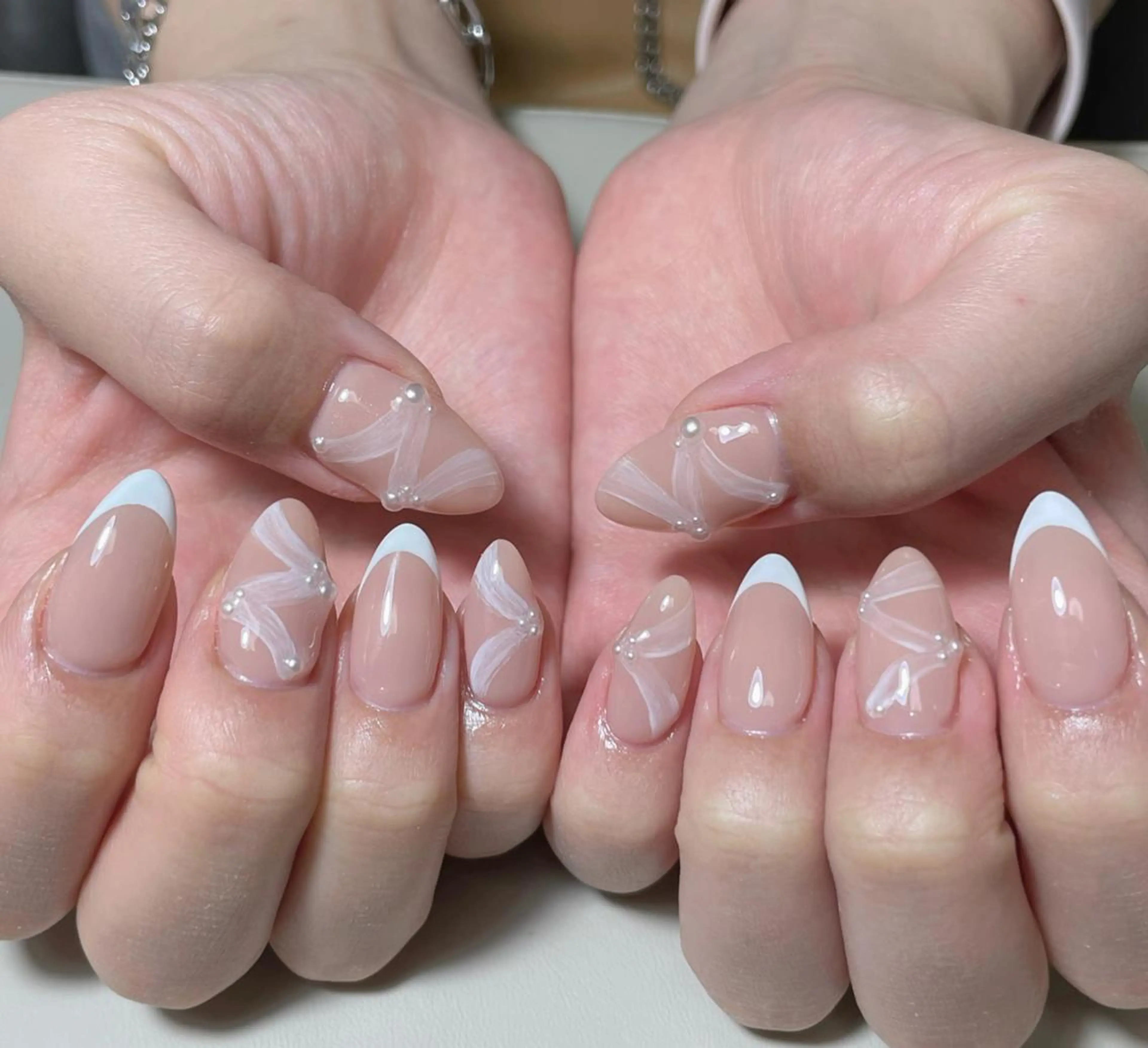 ネイル ハンドネイル By moonネイル 🌷ワンホン/韓国風のネイルデザイン