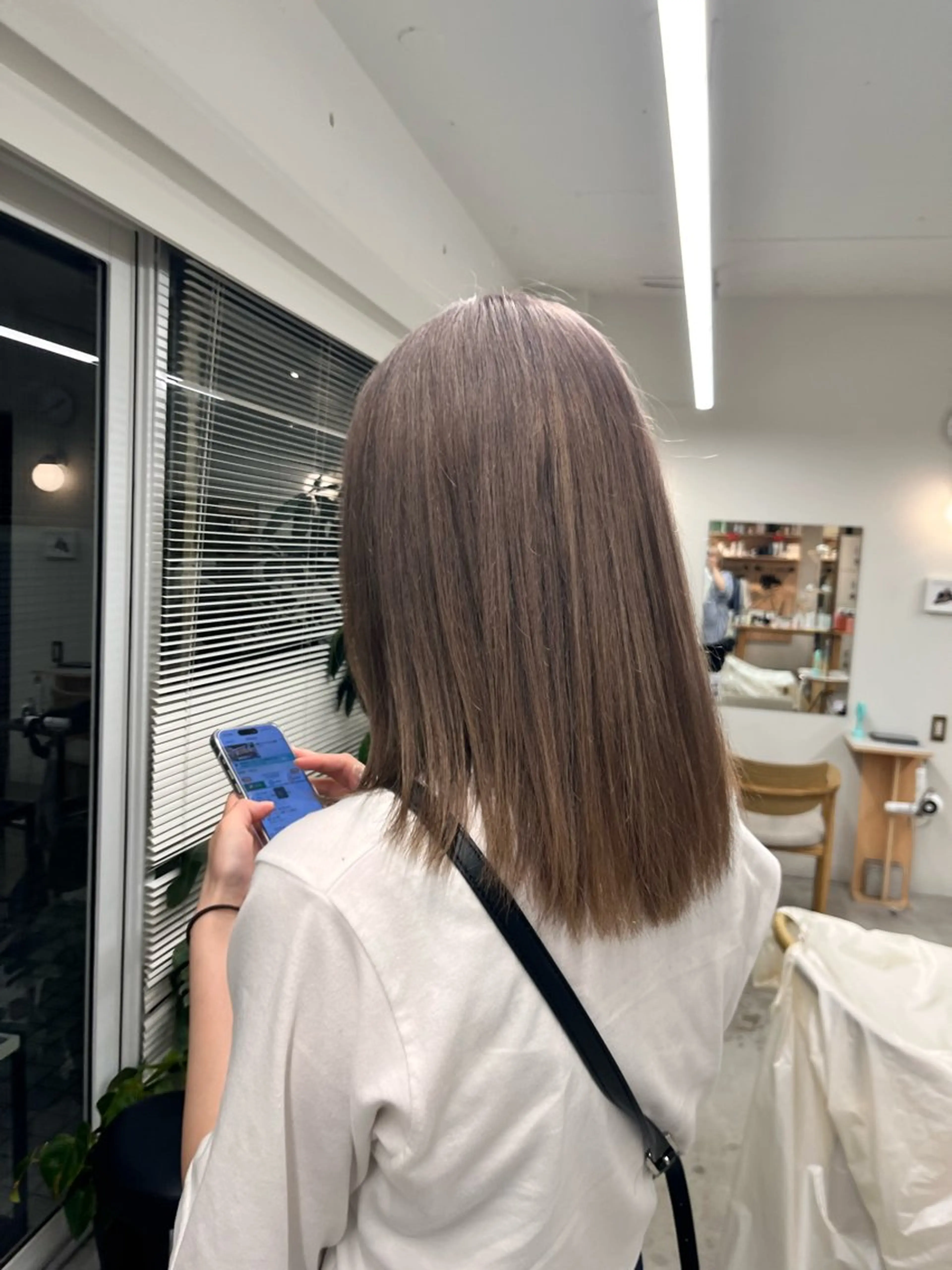 ミディアム マミ🌱 ボブ/津田沼のヘアスタイル