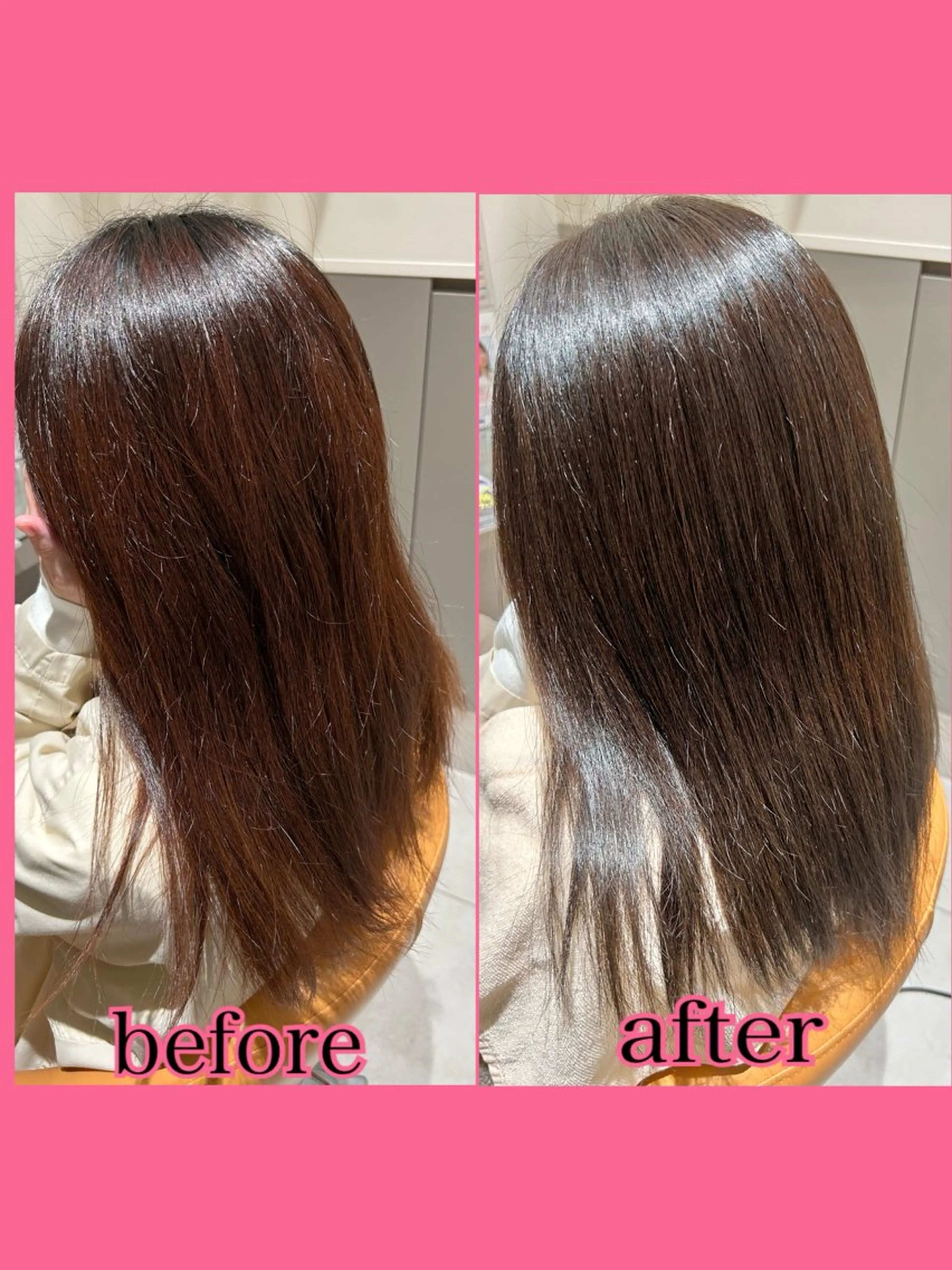 セミロング カラー ヘアカラー 大久保 陽子のヘアスタイル