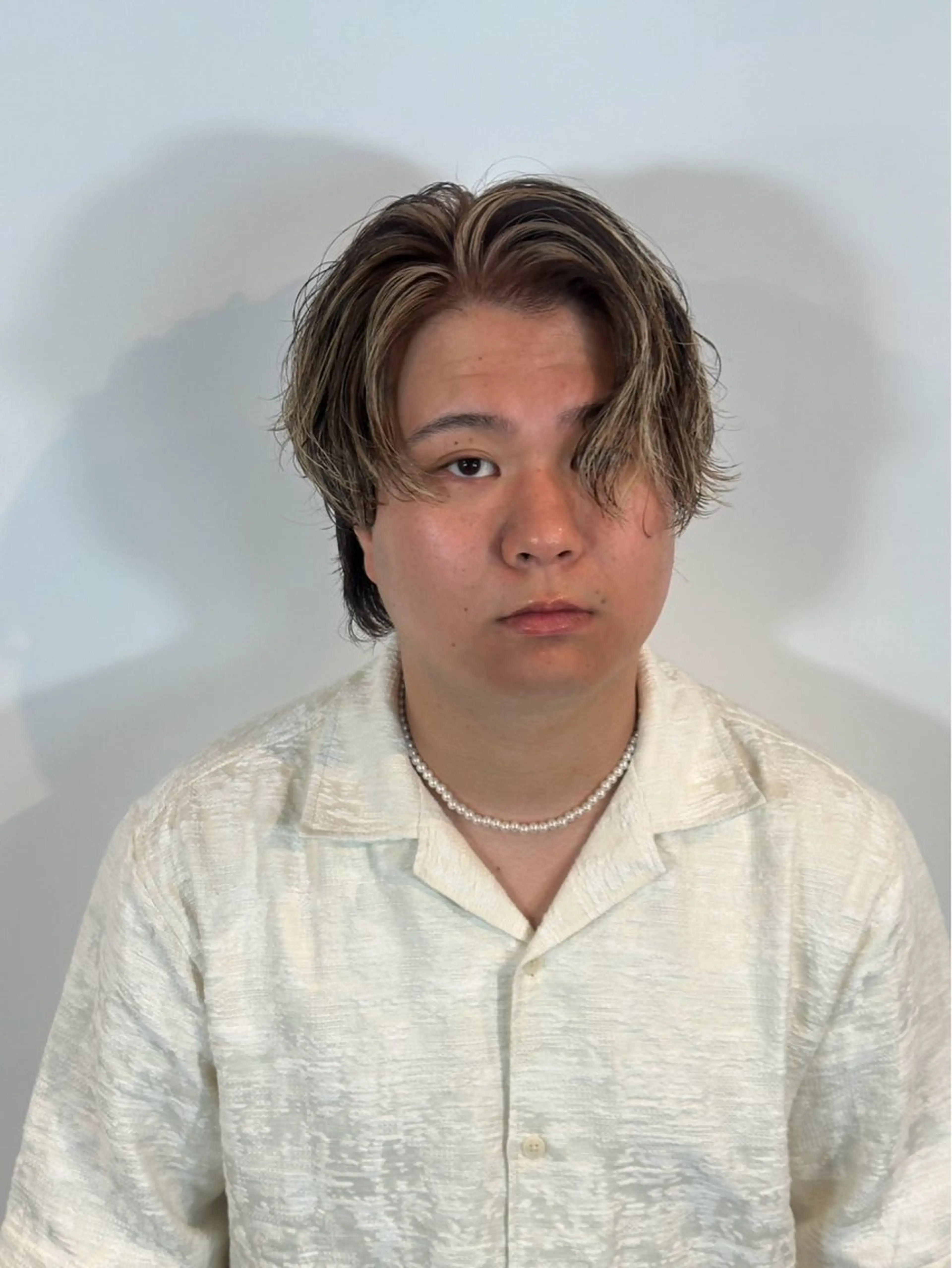 メンズ カット ヘアカラー ヘアセット 【バレイヤージュ】 🔥メンズRYUTAのヘアスタイル