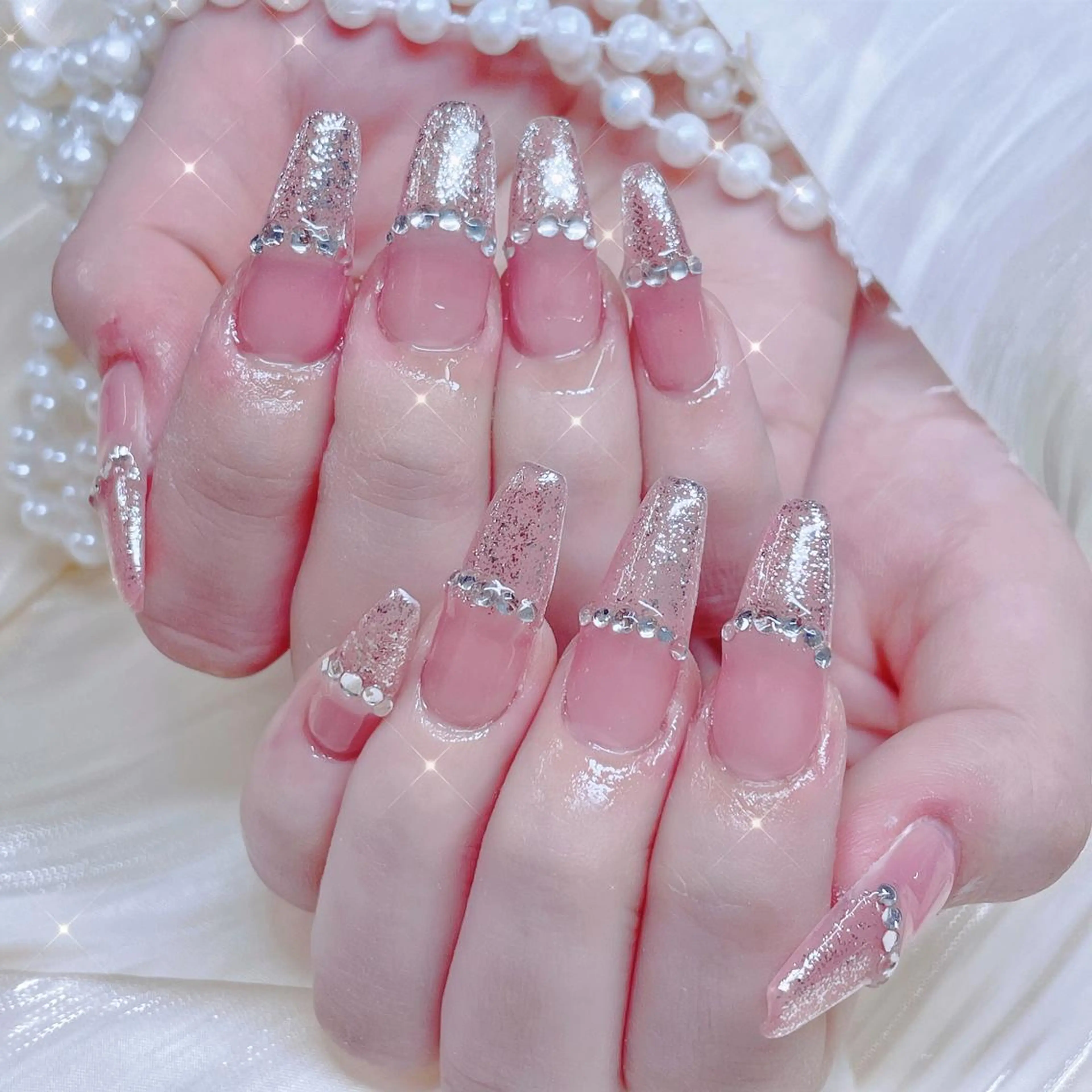 ネイル ハンドネイル 七海🎀 💗のネイルデザイン