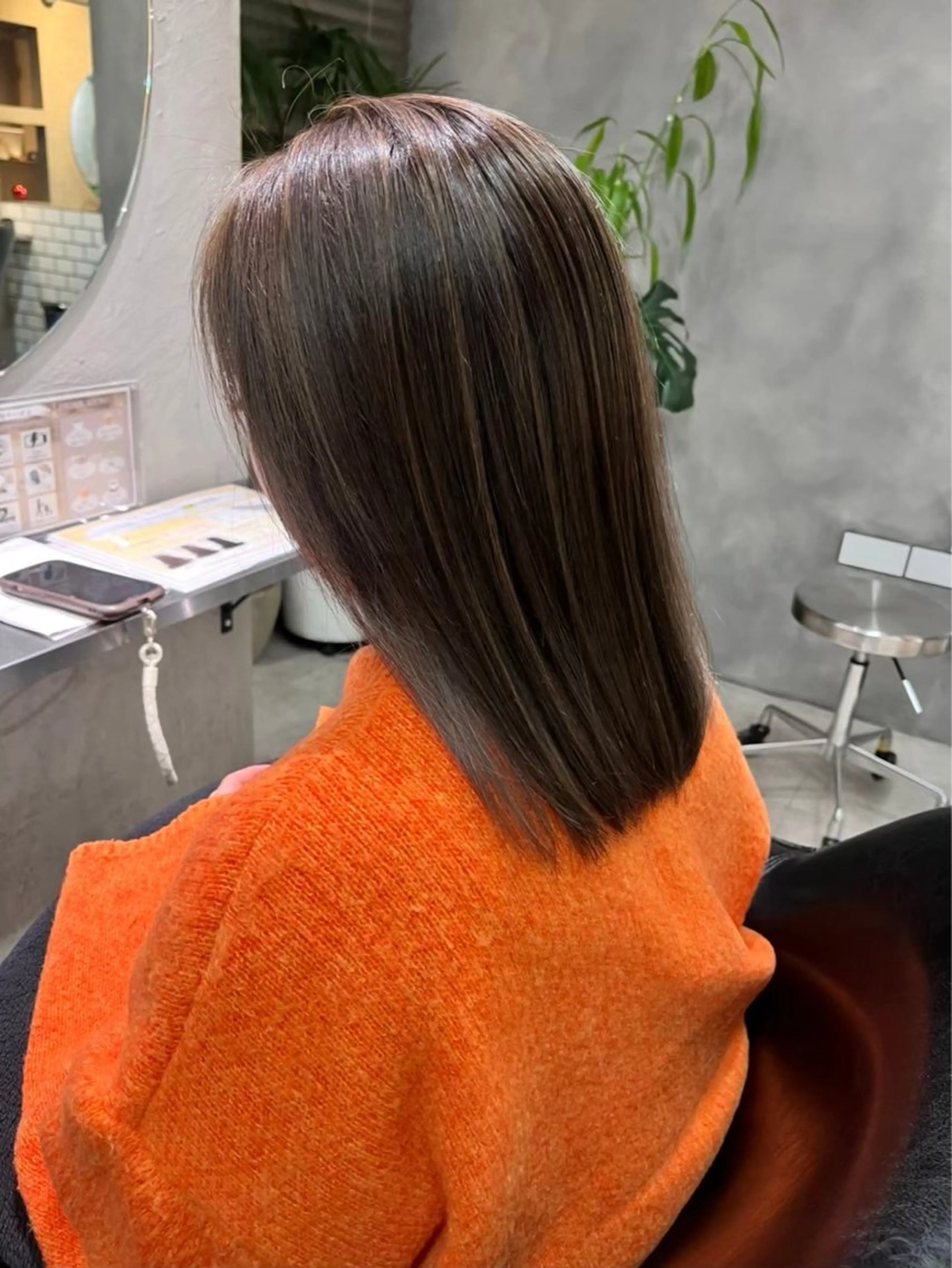 カラー こうら かすみのヘアスタイル