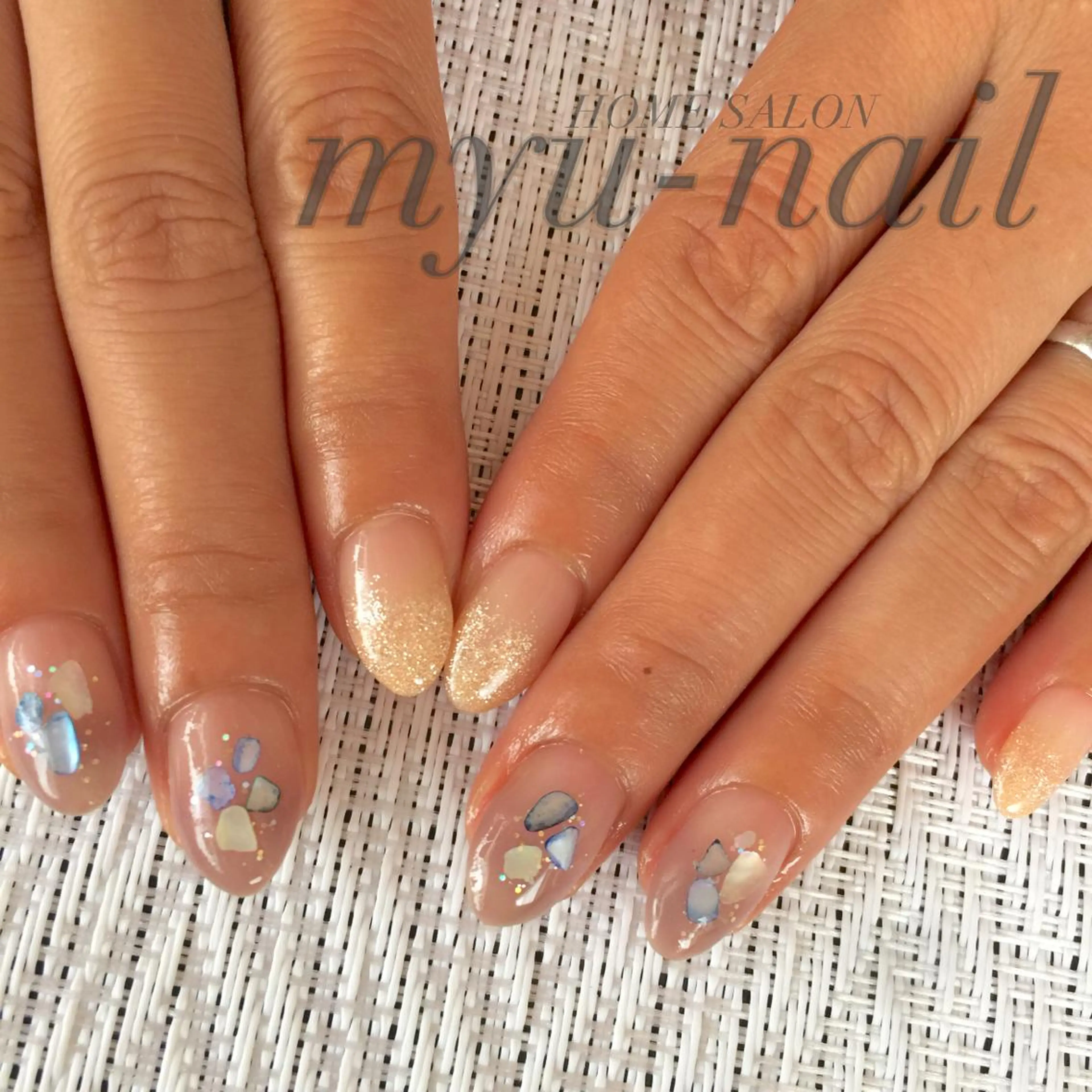 ネイル ハンドネイル ホームサロン myu-nailのネイルデザイン