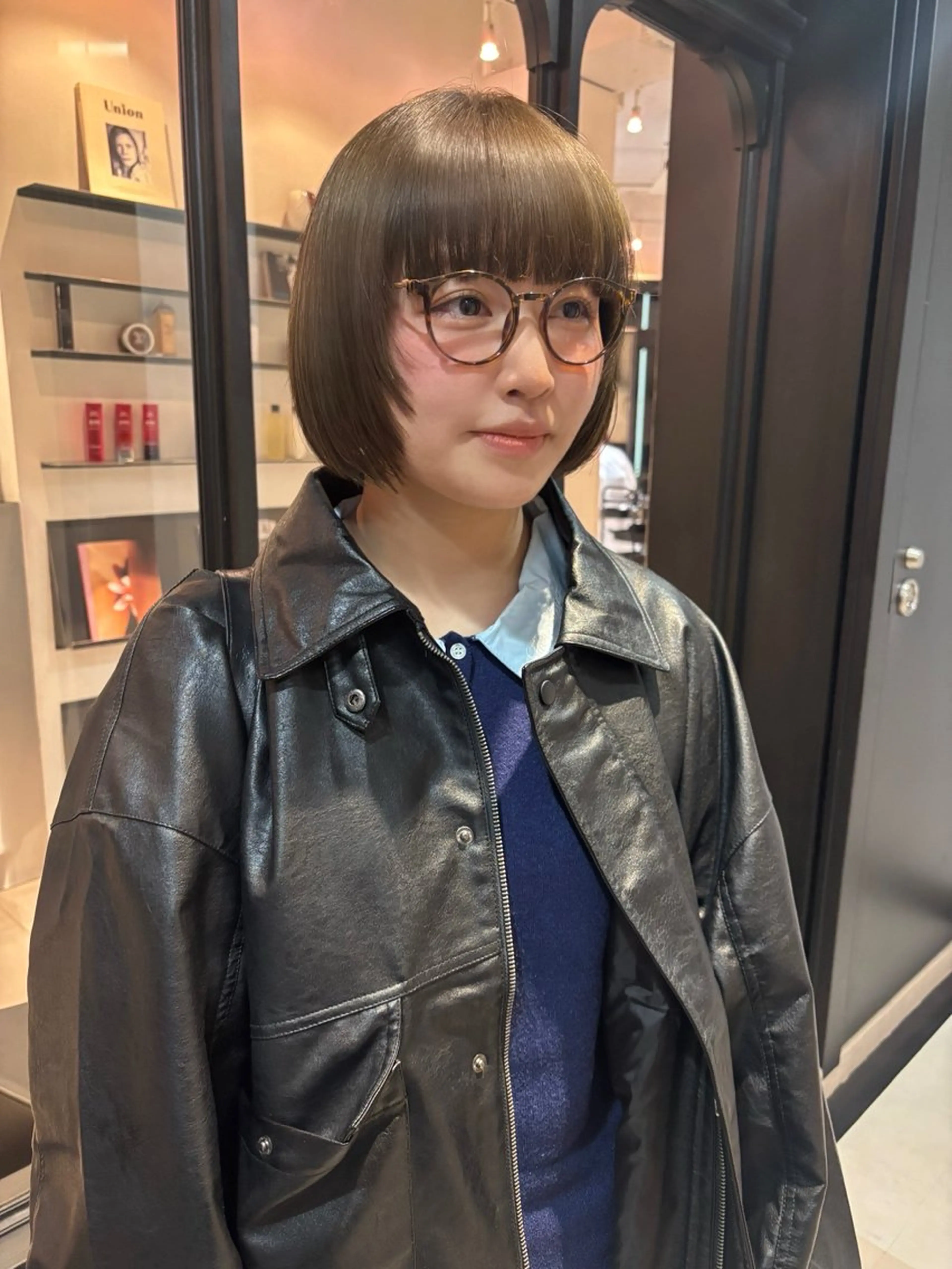 ショート カット riria/ボブ /透明感カラー🎀のヘアスタイル