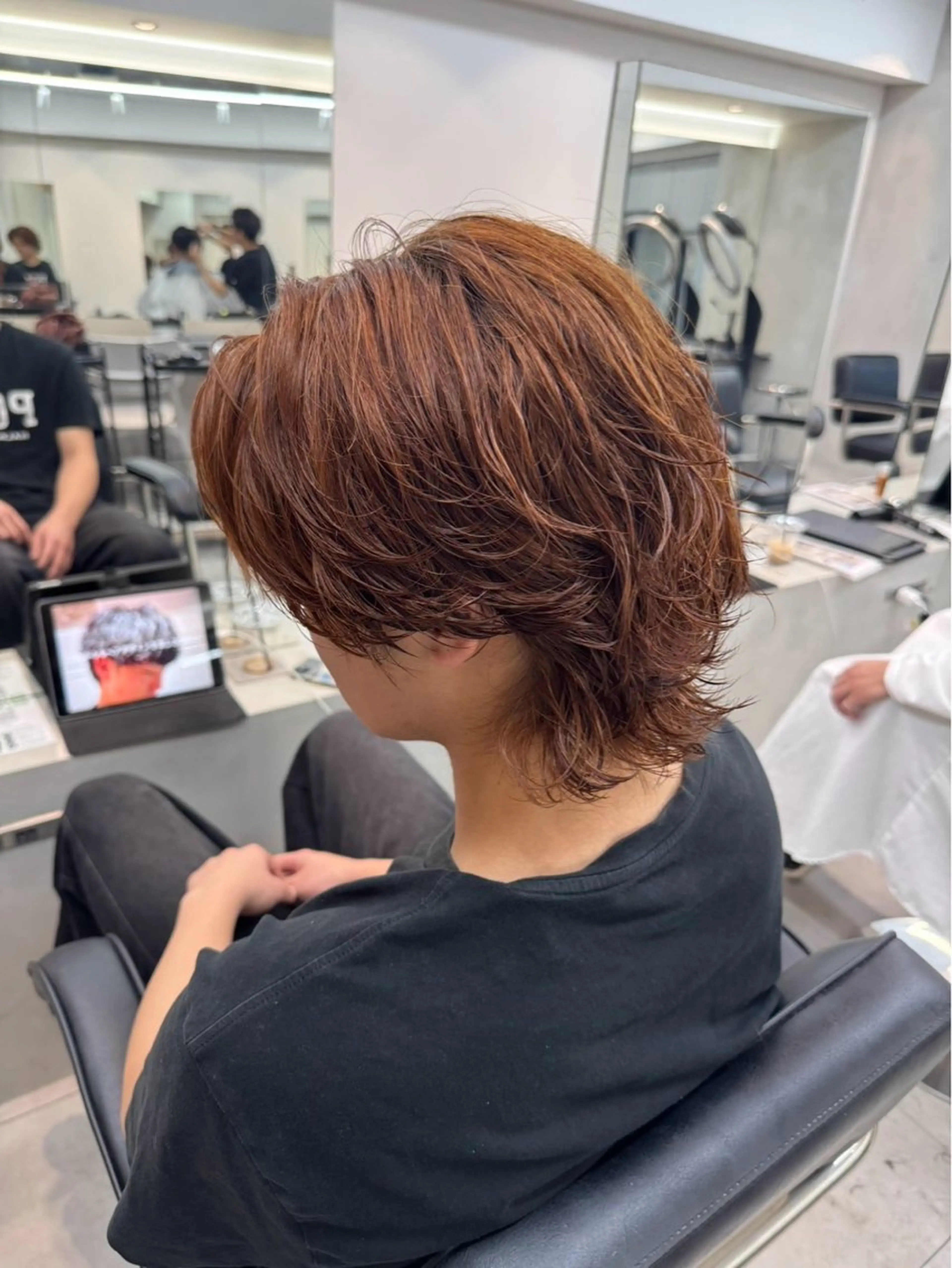 カラー 石井 魁人のヘアスタイル