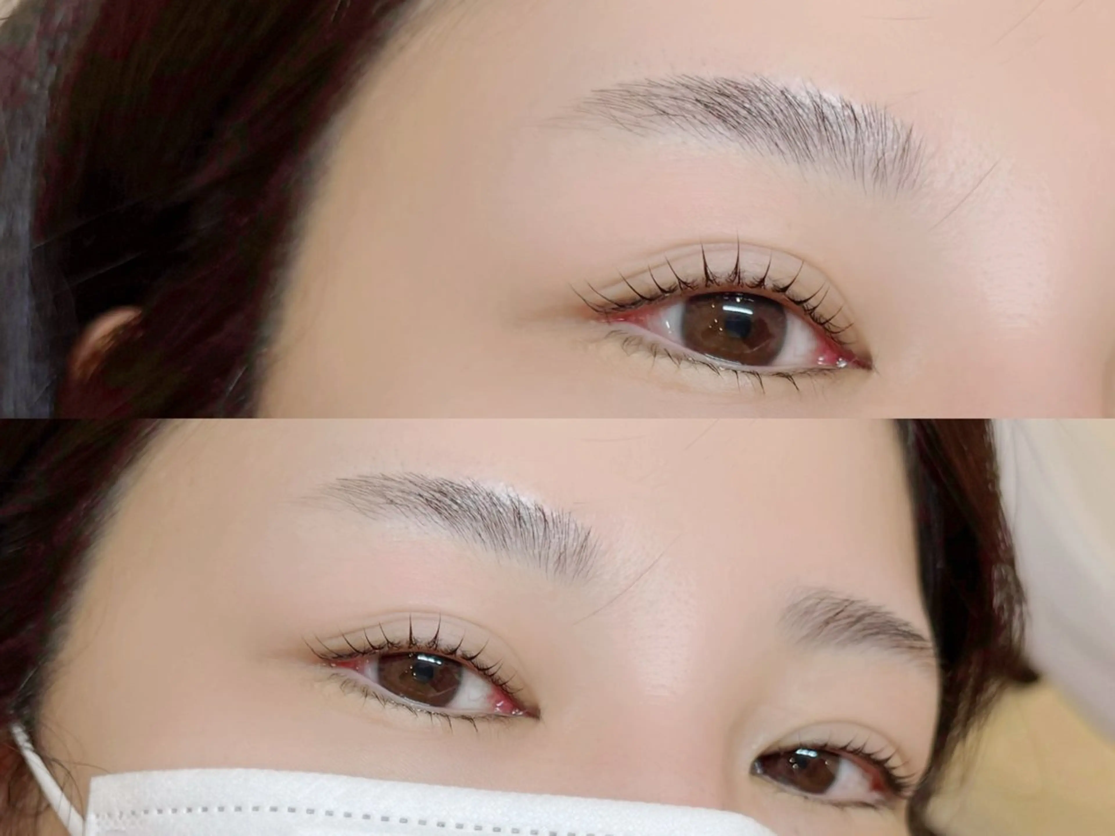 マツエク・マツパ パリジェンヌラッシュリフト Maazlash 7のマツエク・マツパデザイン