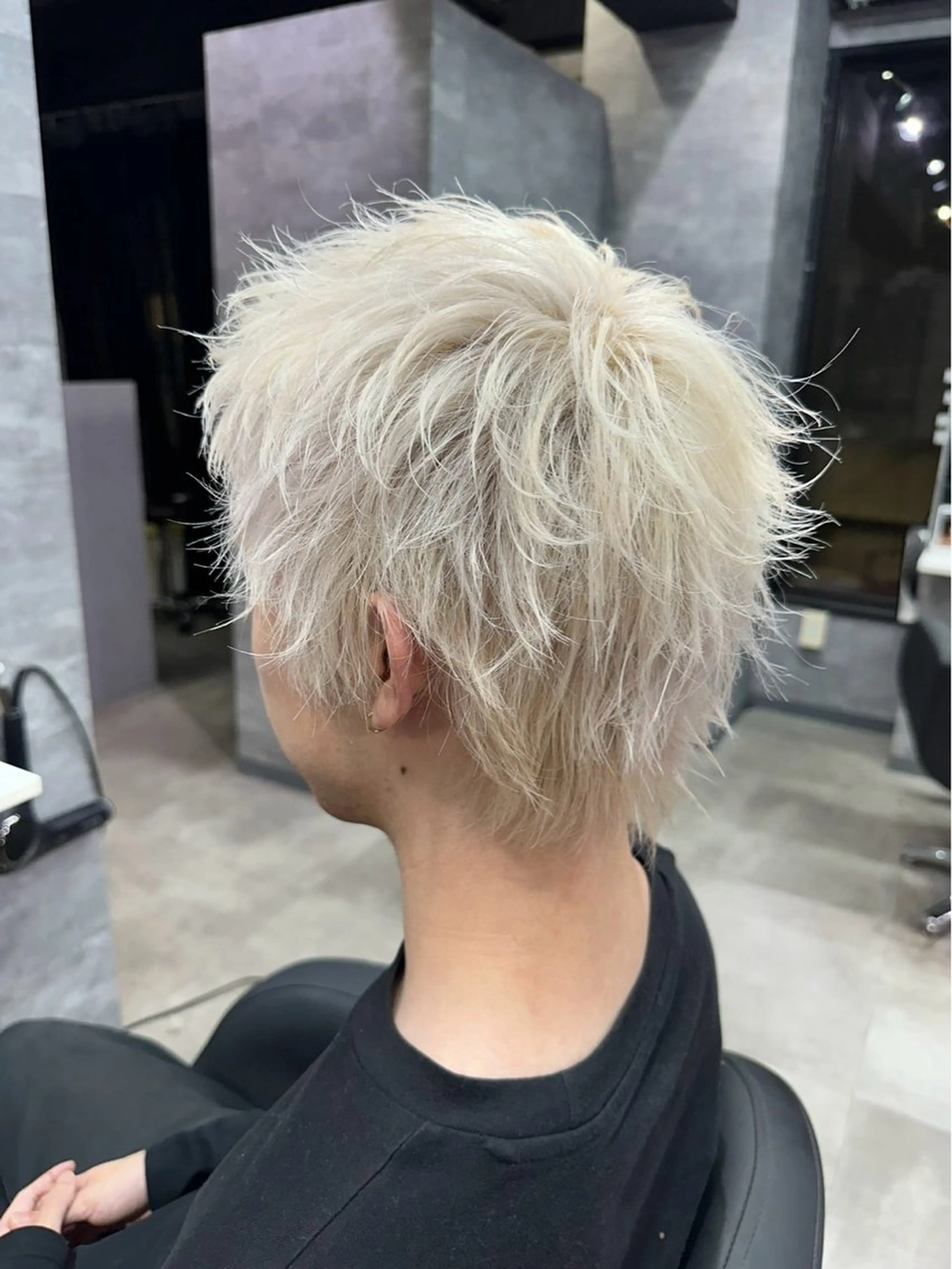 メンズカット+ケアブリーチダブルカラーの写真