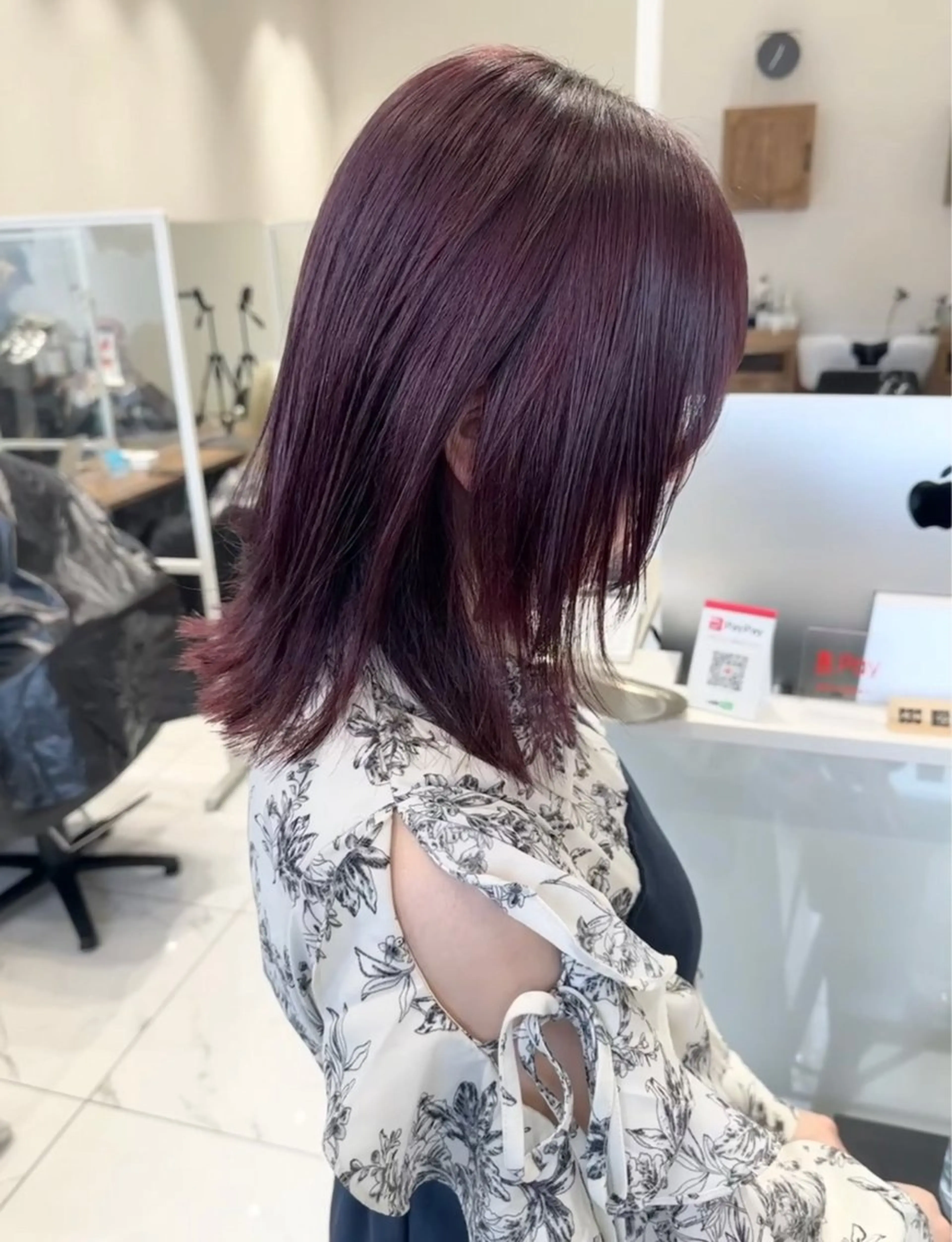 ブリーチなし髪質改善Wカラー+カット+4STEP髪質改善スペシャルトリートメント✨の写真