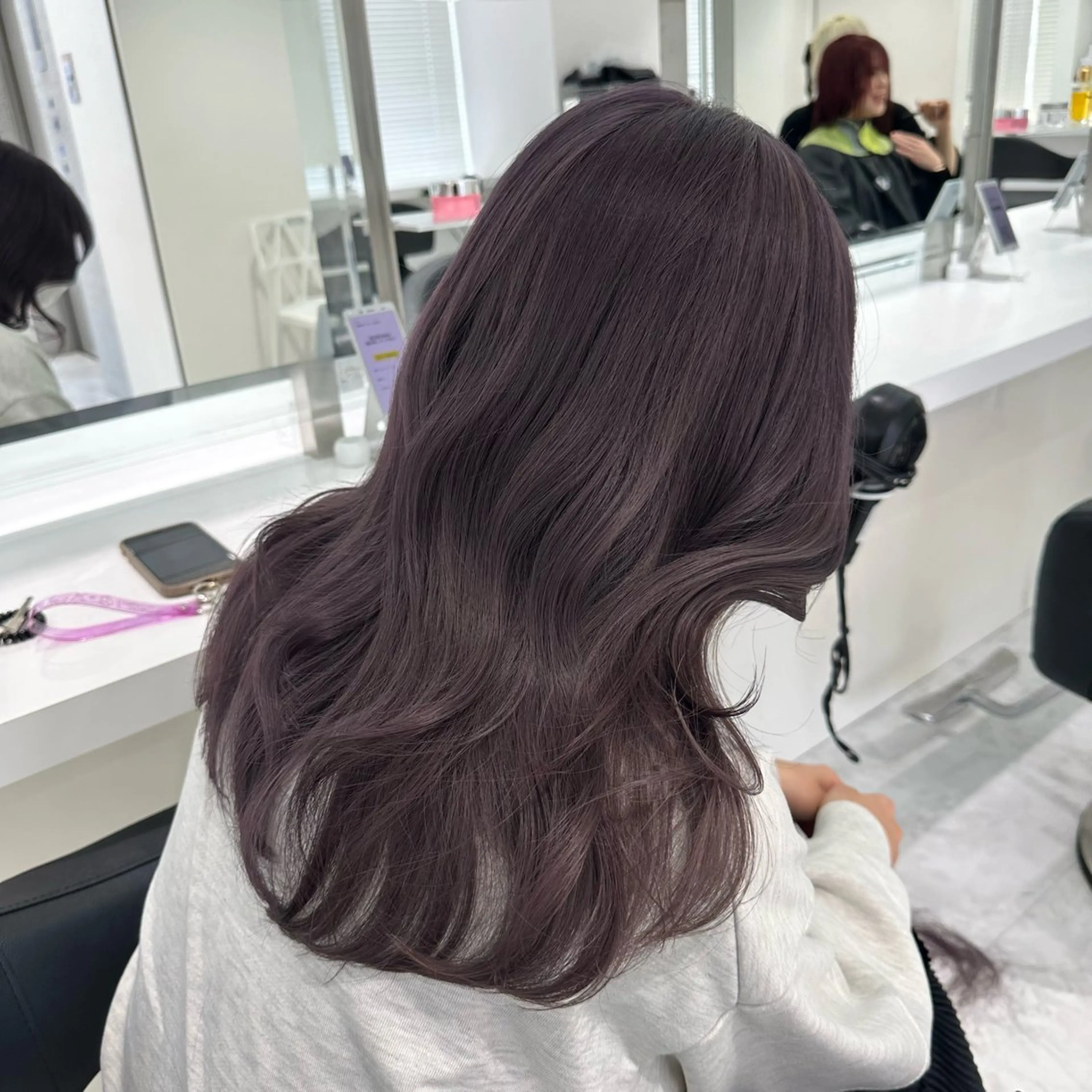 セミロング カラー メンズ ヘアカラー トリートメント ヘッドスパ ヘアセット ♡上品韓国髪♡ブラ ウン/SAYATOのヘアスタイル