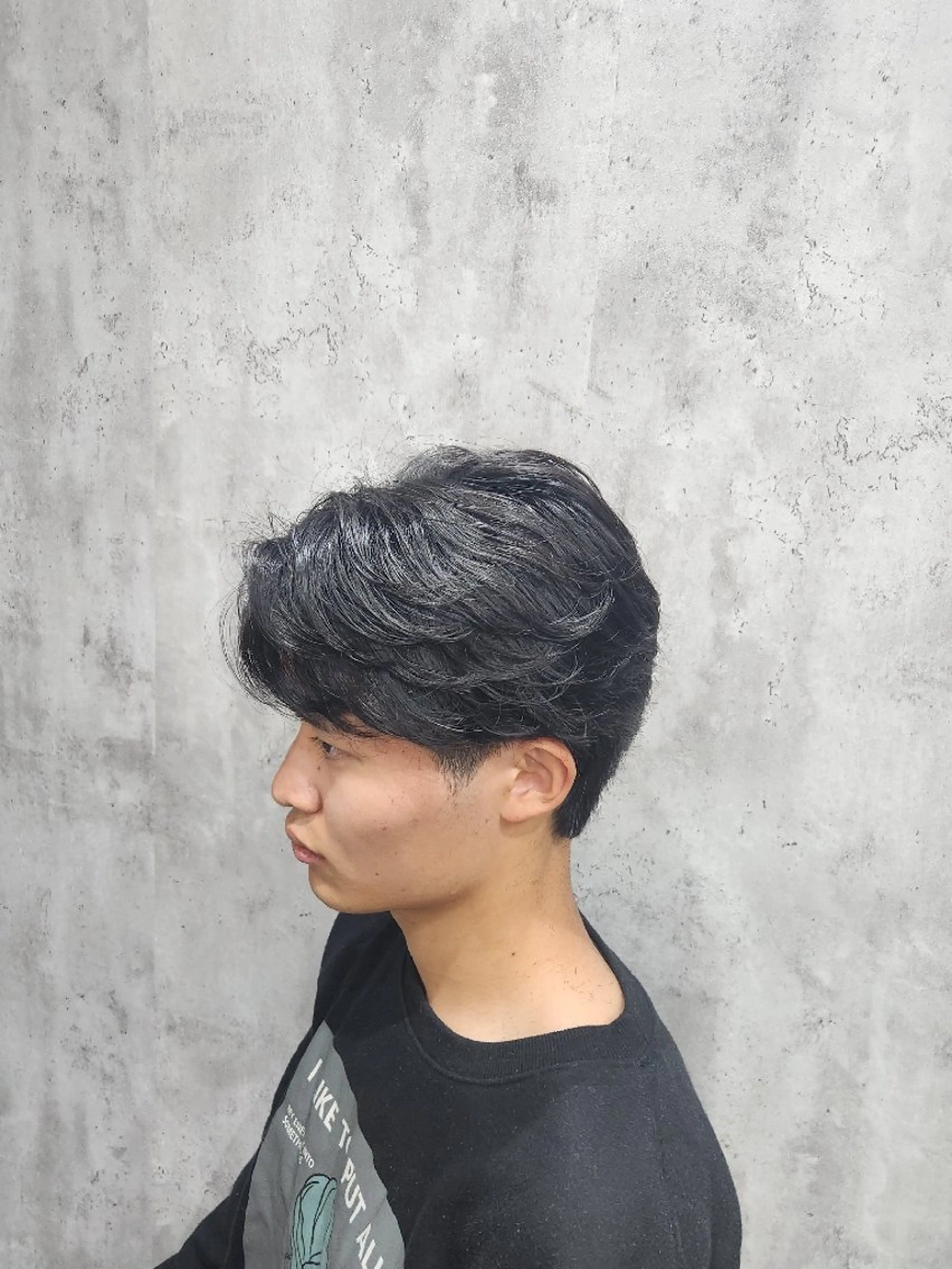 パーマ 🇰🇷ダウンパーマ 毛流れヘア🪽藤原のヘアスタイル