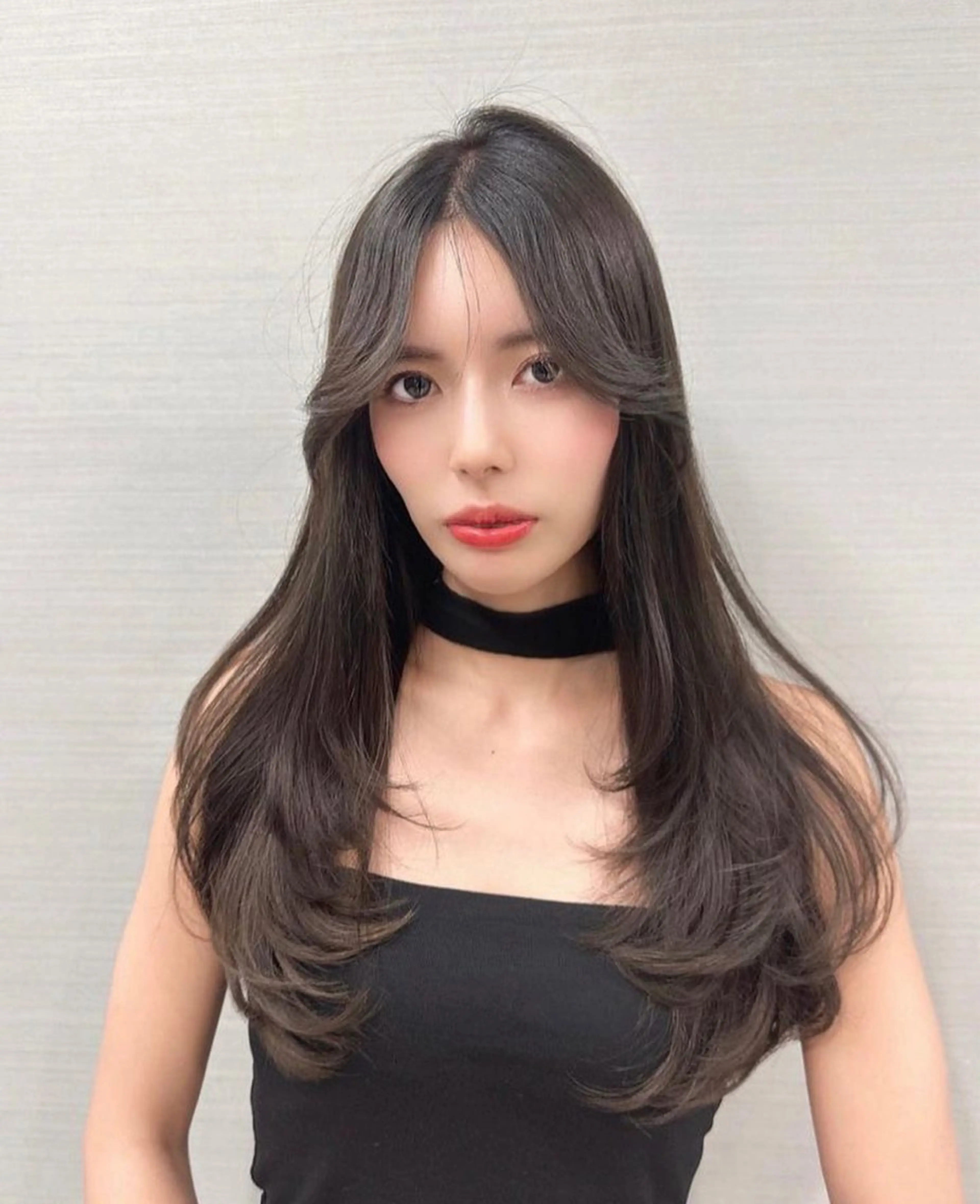 ミディアム カラー 韓国ヘア 店長NEGIのヘアスタイル