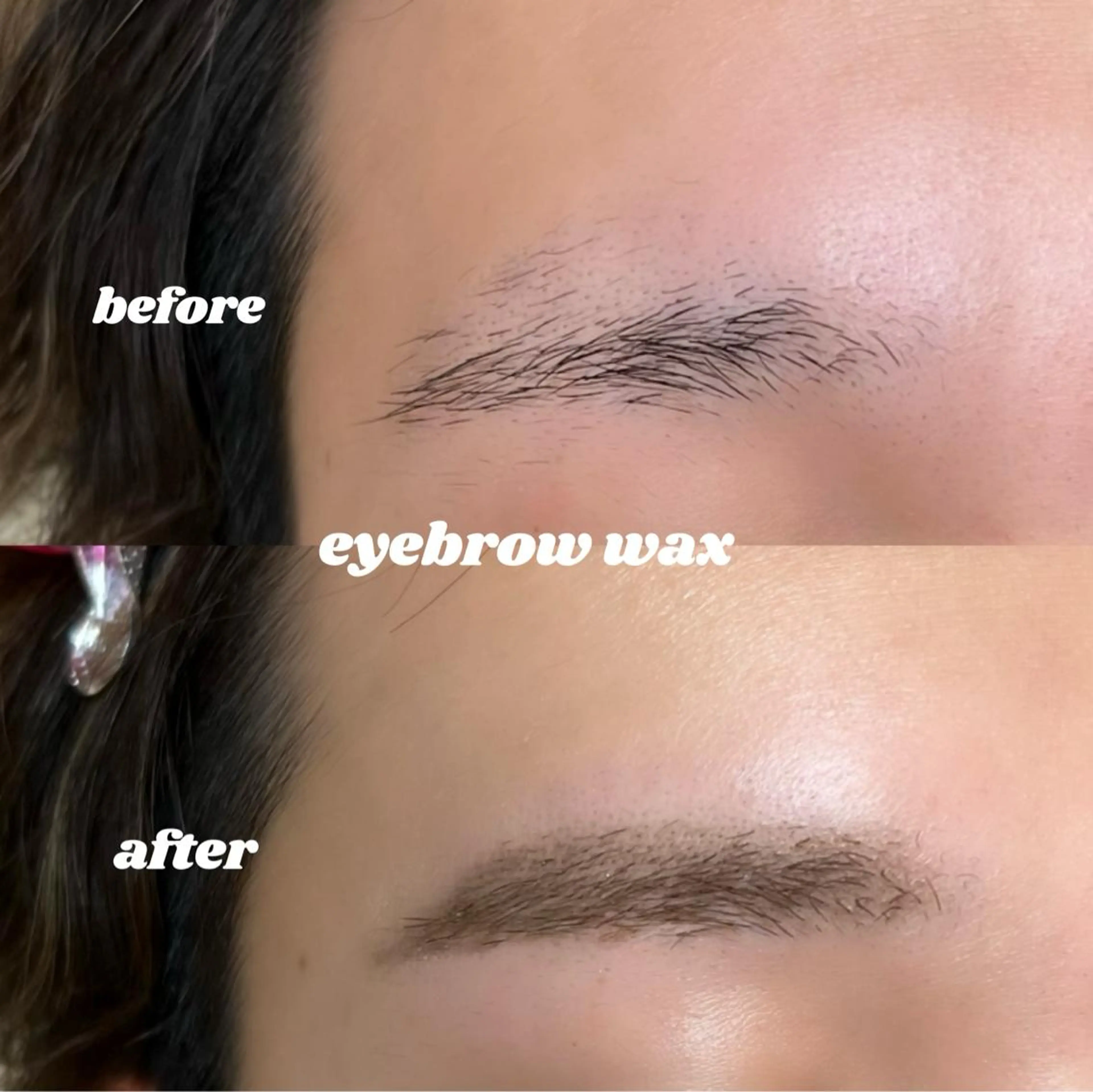 アイブロウ ワックス脱毛 mona 🎀韓国まつパ/眉毛のマツエク・マツパデザイン