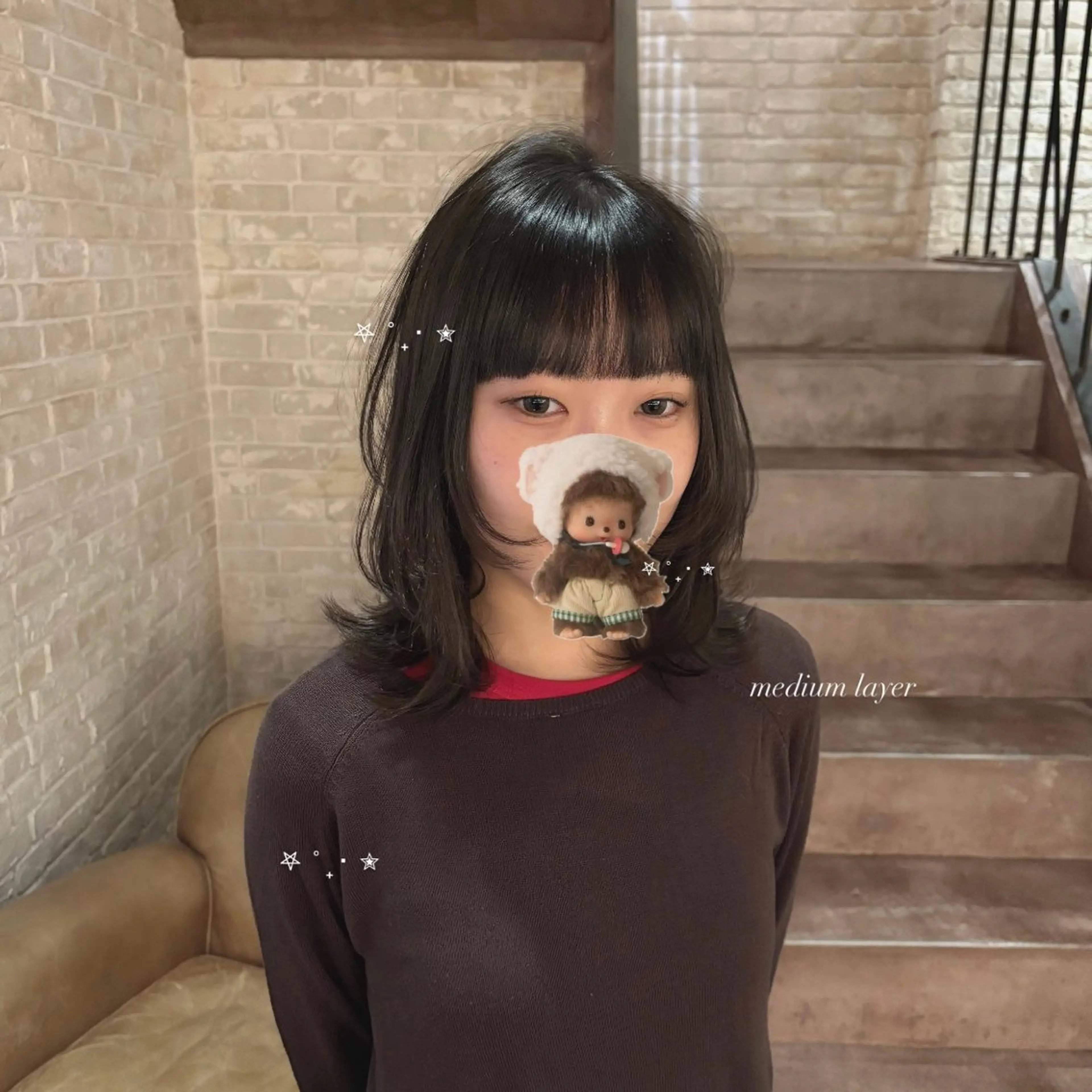 ミディアム くびれヘア ひ な た⌇ elto 四条烏丸のヘアスタイル