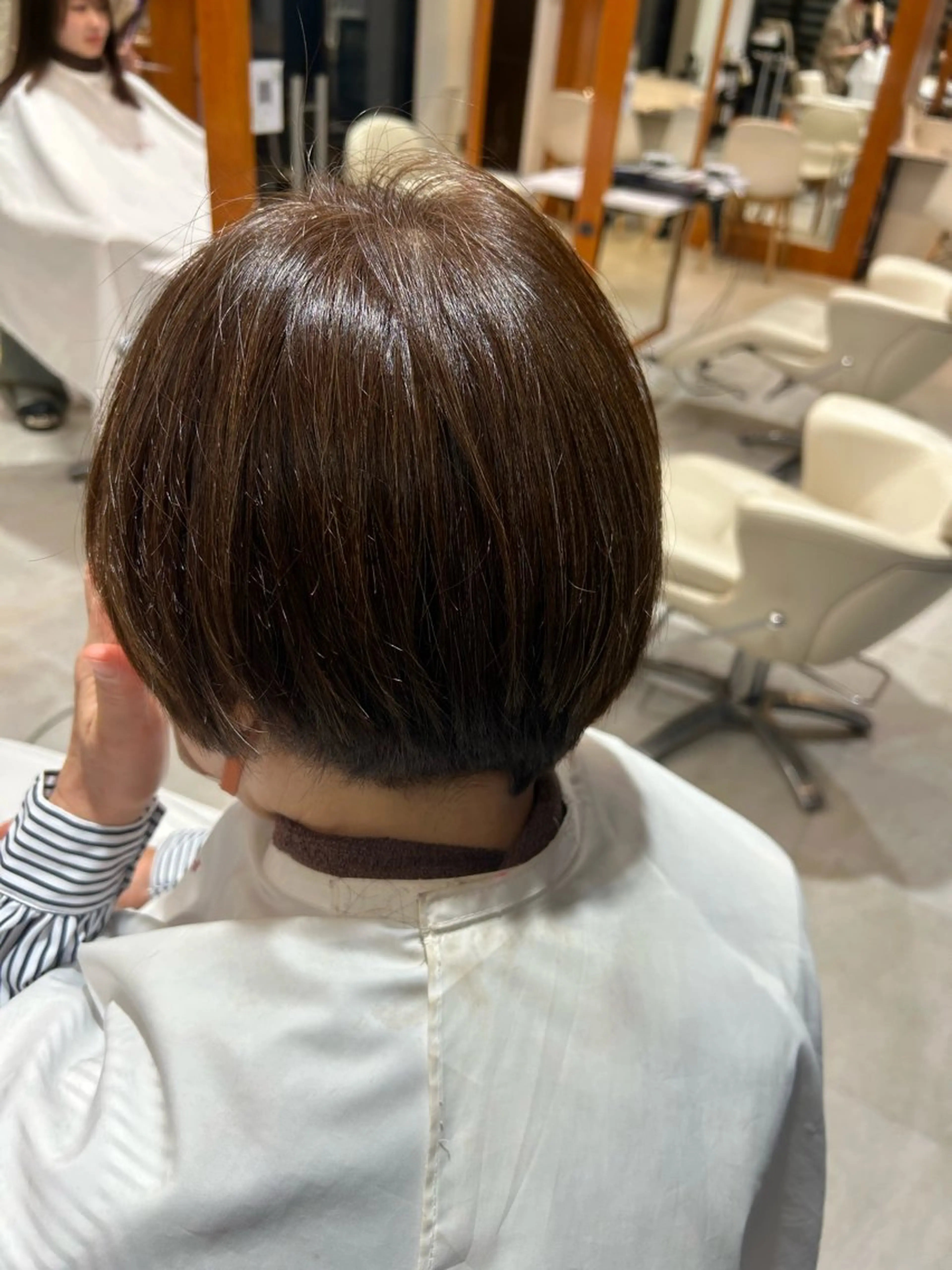 カラー 透明感カラー ユナ/暖色カラー🧡 /表参道のヘアスタイル