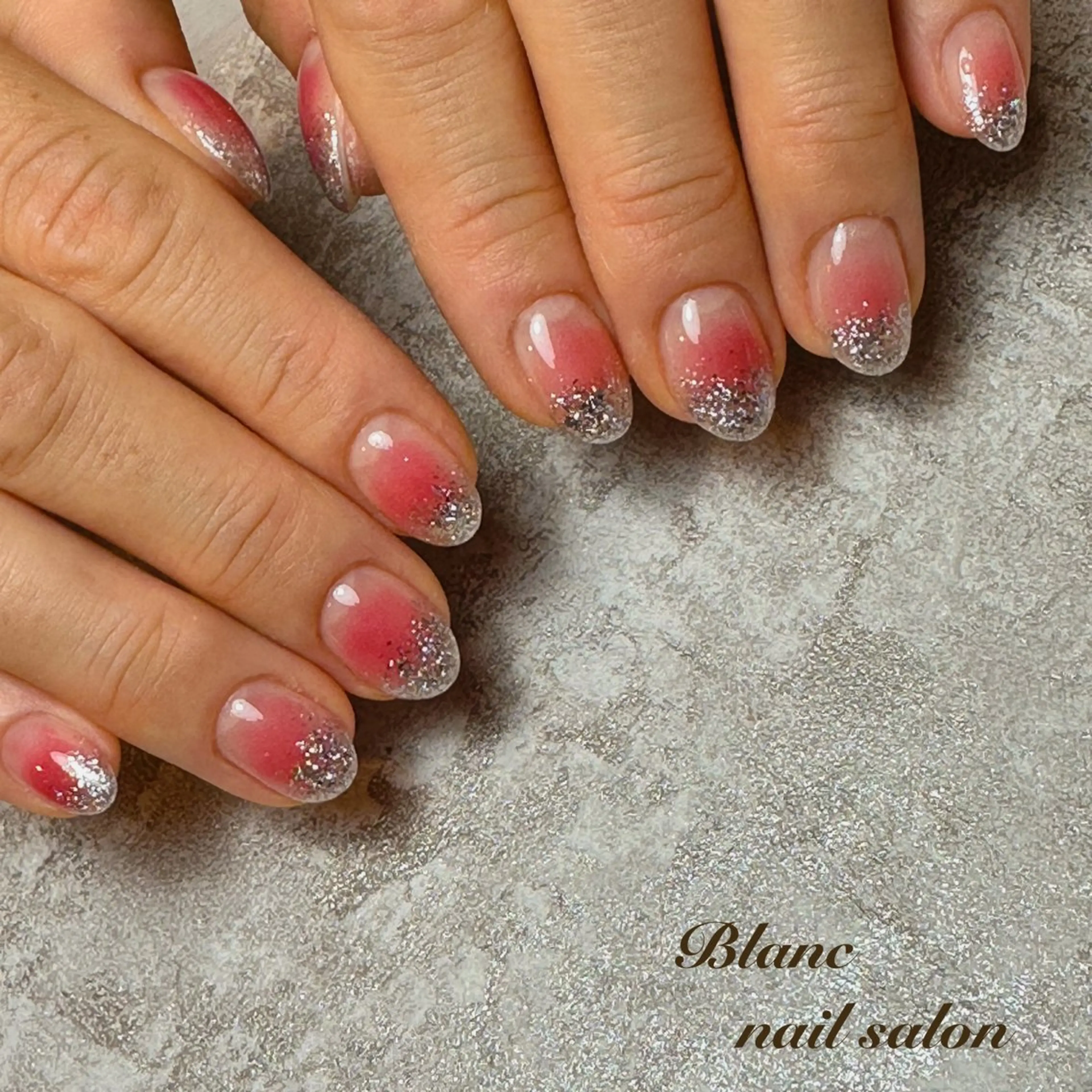 ショート Blanc ブランのネイルデザイン