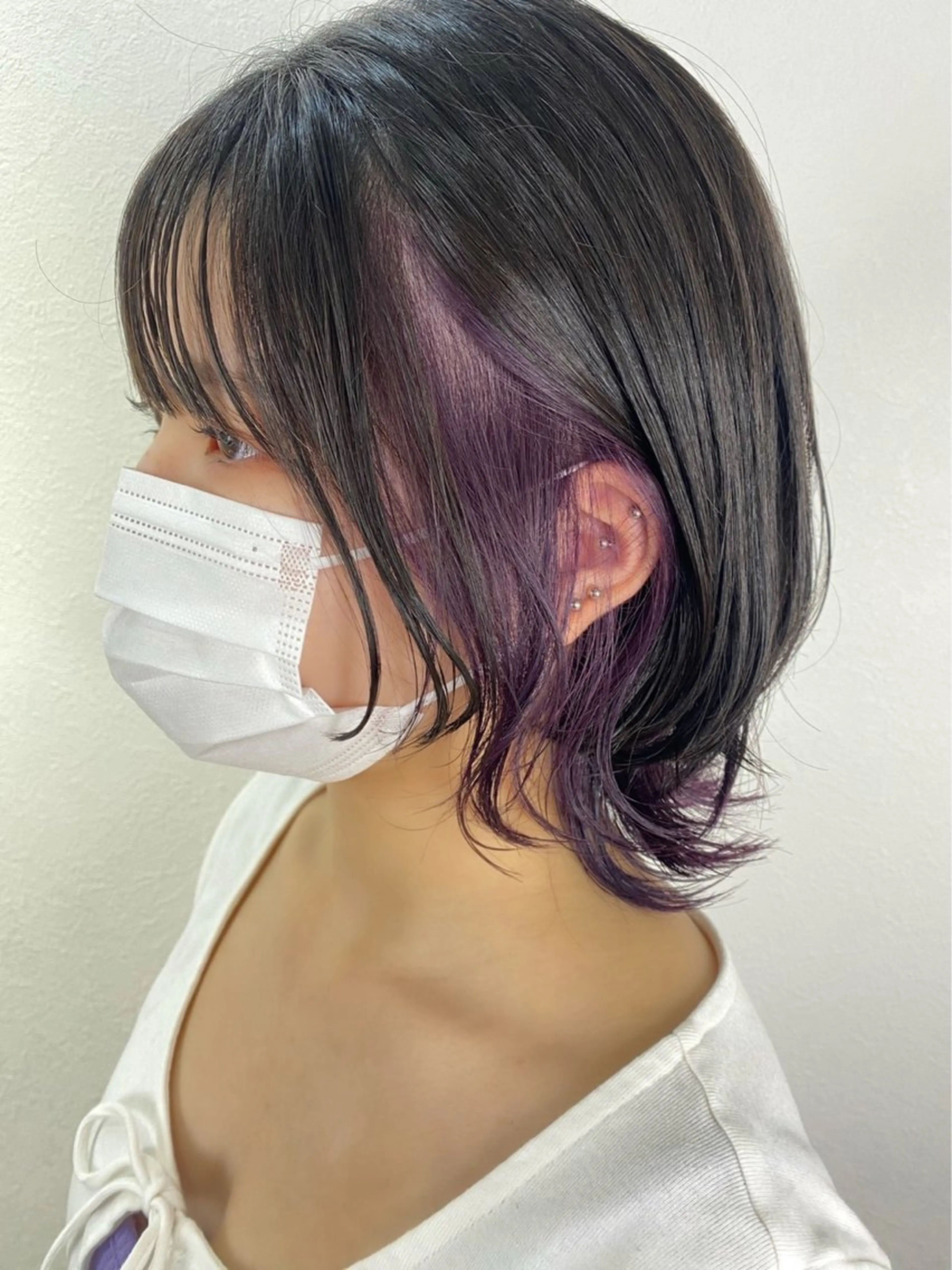 カラー 中村 彩夏のヘアスタイル