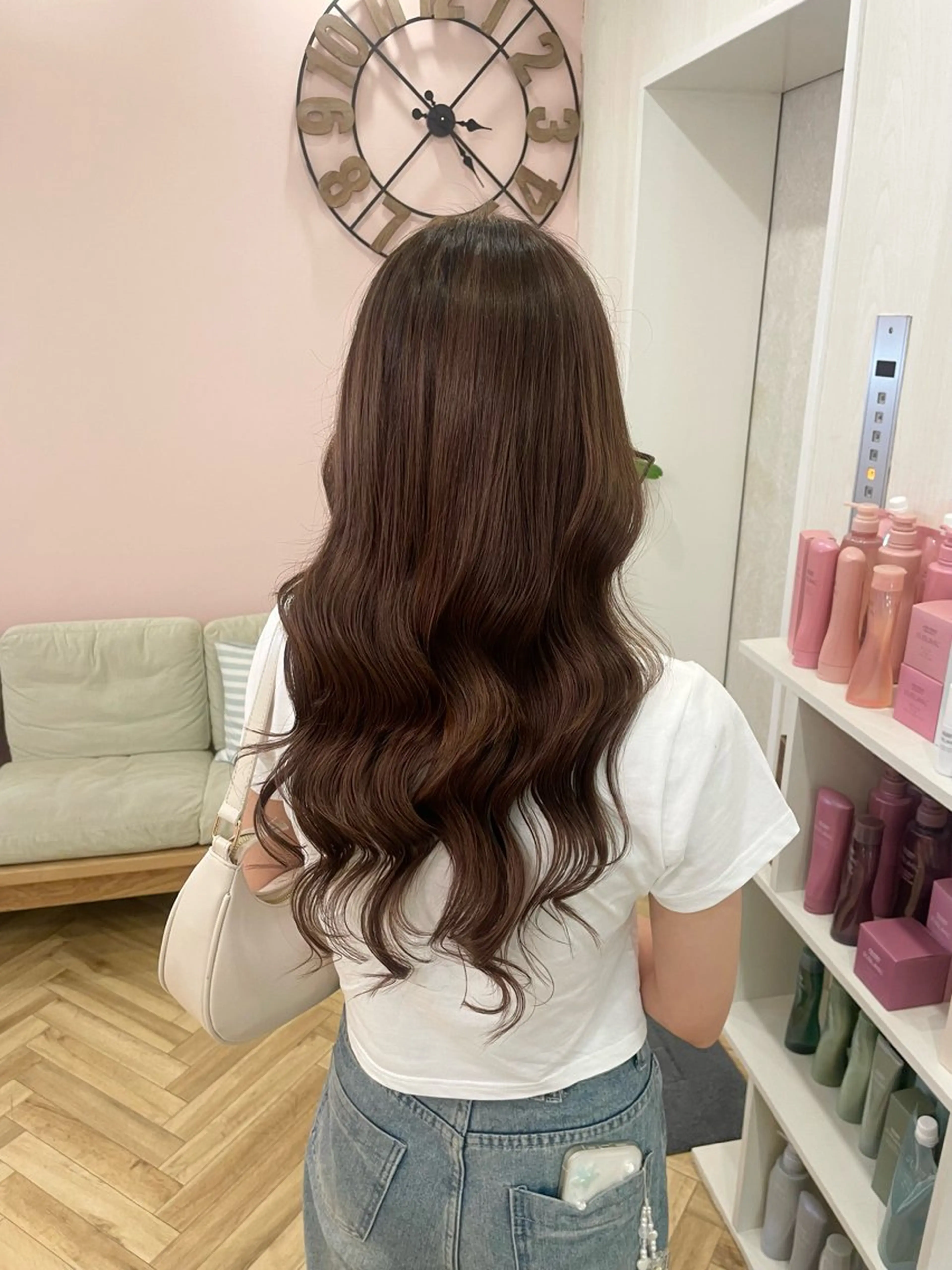ロング カラー 外川 生純美ೀ🌝のヘアスタイル