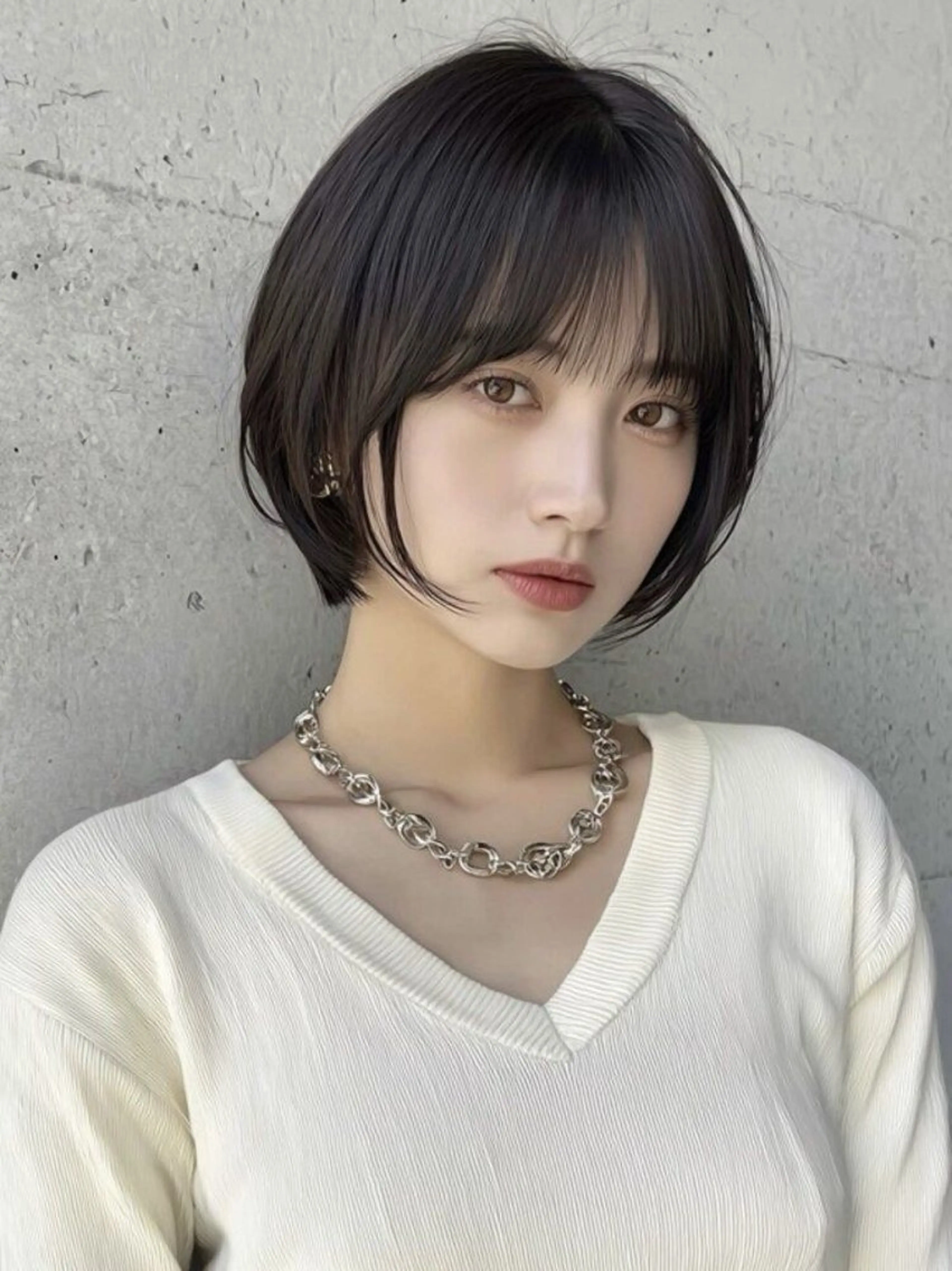 ショート 髪質改善 似合わせカット ショートヘア トリートメント 美顔形成｜レイヤー ｜青山のヘアスタイル
