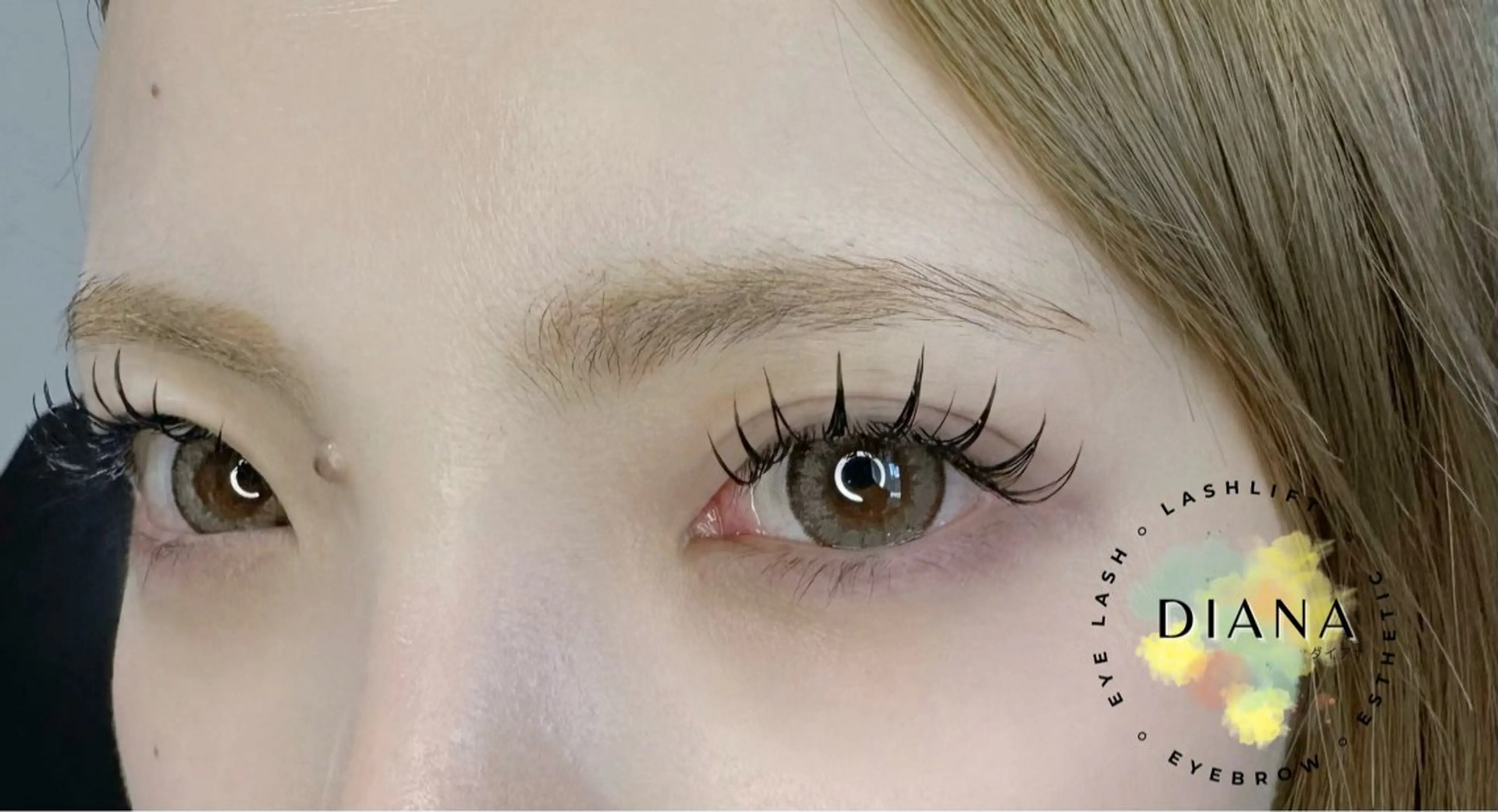 マツエク・マツパ 束感まつ毛 Dカール フラットラッシュ マツエク DIANA★eye sudaのマツエク・マツパデザイン