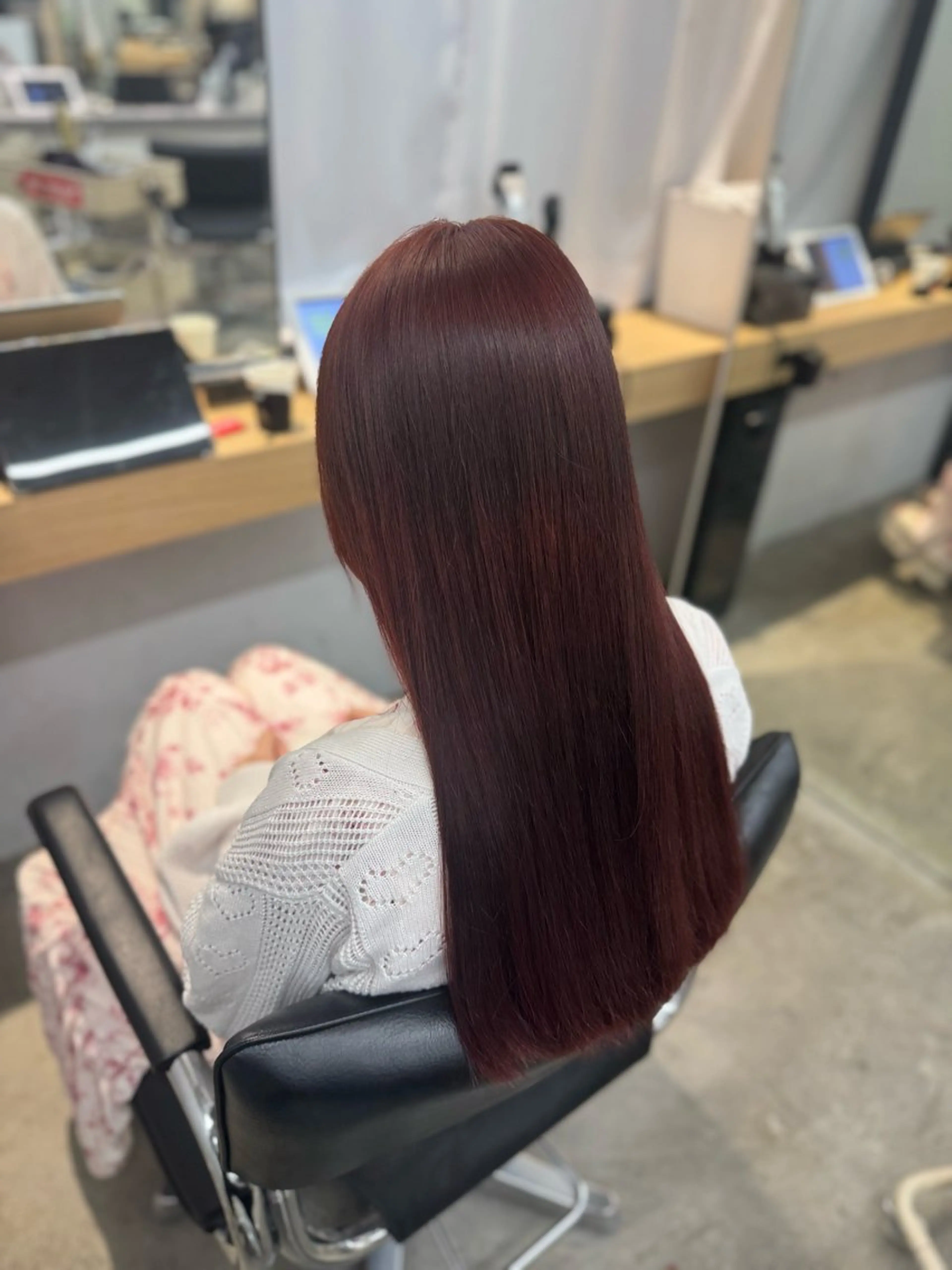 ロング ヘアカラー leo/ロング／ レイヤーカット⛈️のヘアスタイル